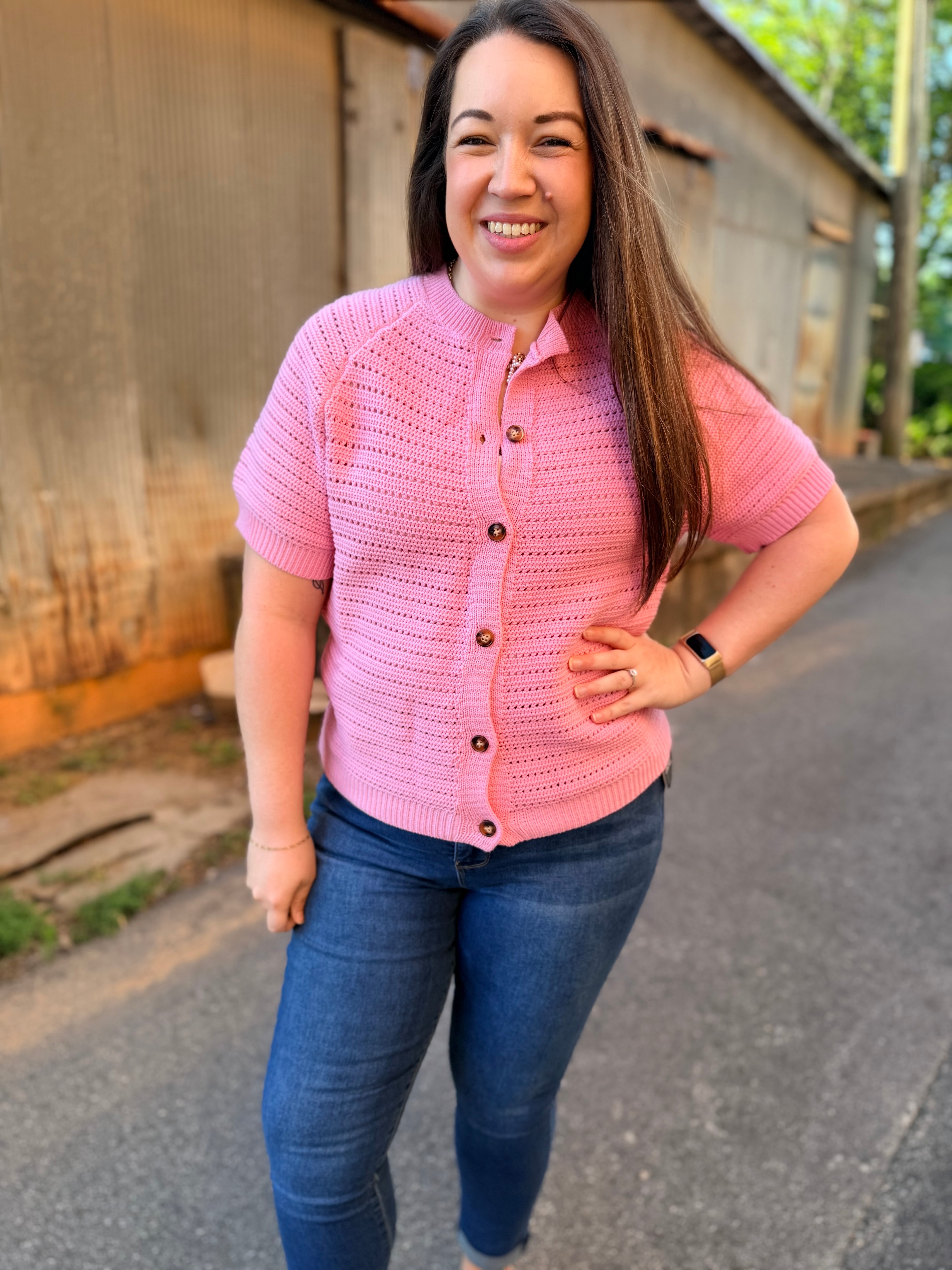 The Sweet on You Cardigan Top