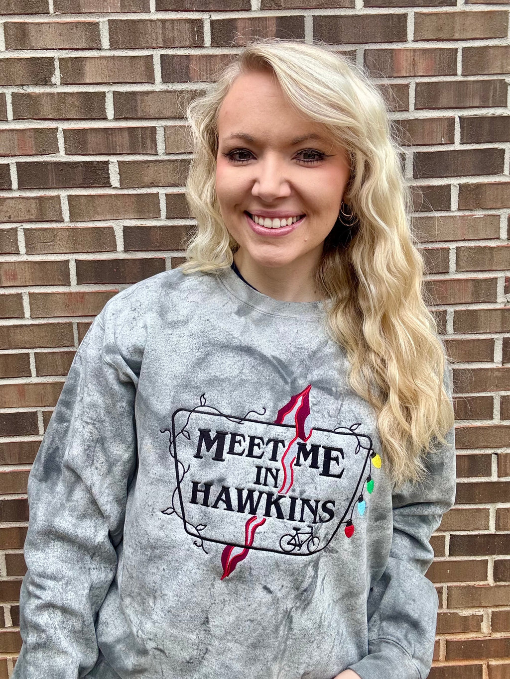 A Vintage Flair Hawkins Sweatshirt