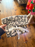 Large Quilted Sleeve - Damask
