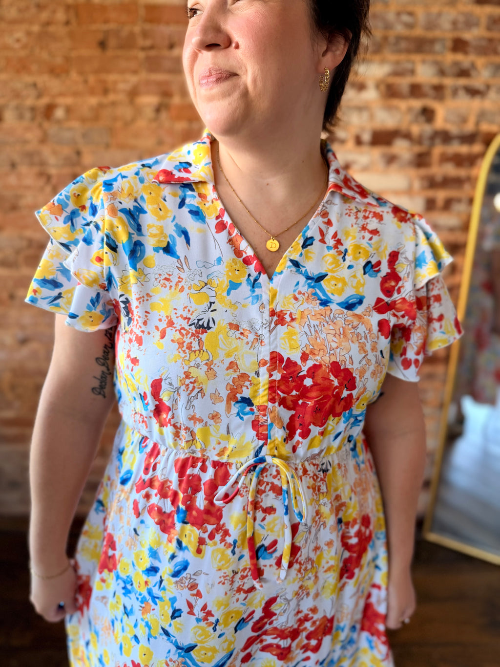 The Sunny Side Floral Dress