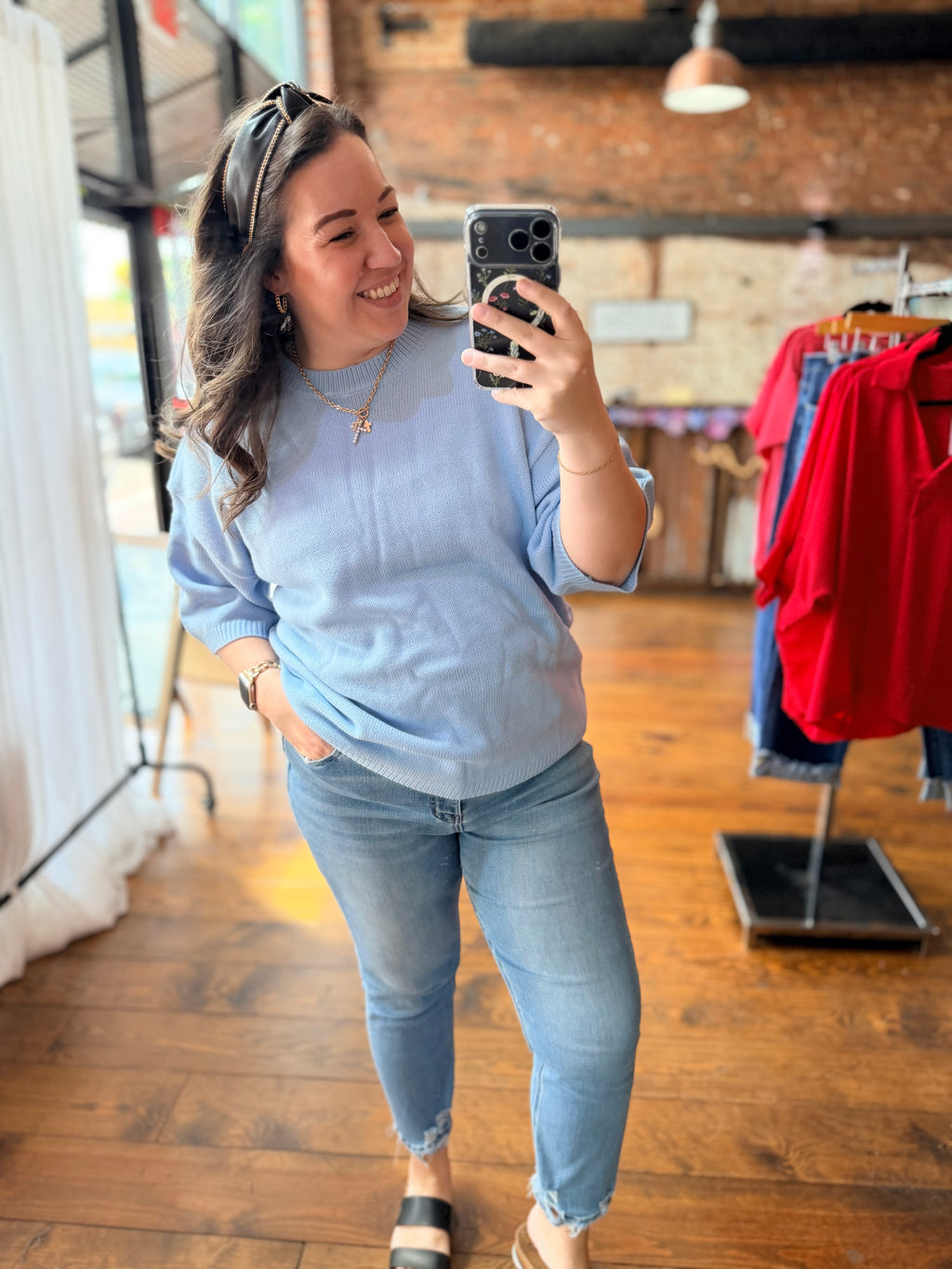 The Calm & Collected Sweater Top