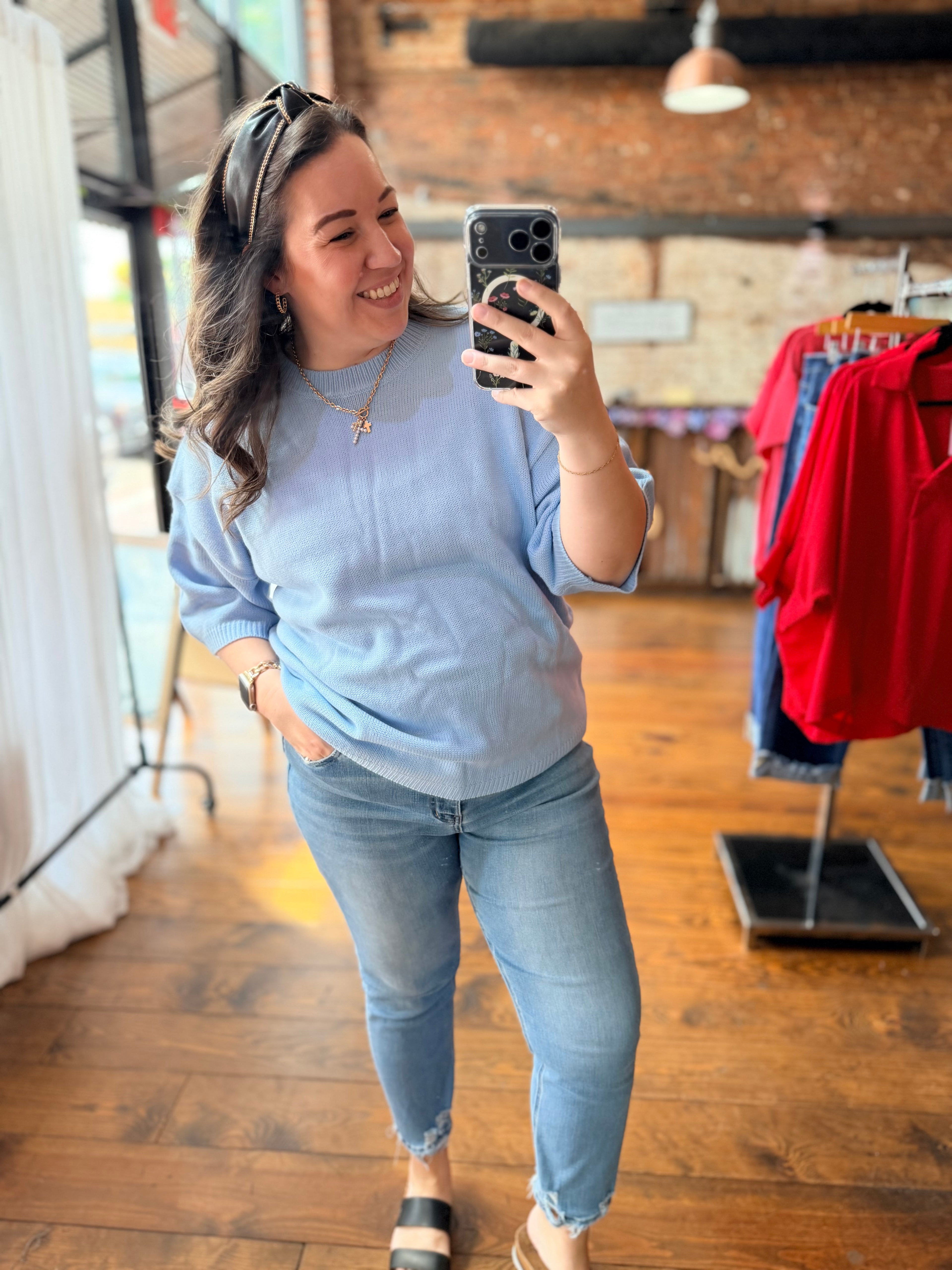 The Calm & Collected Sweater Top