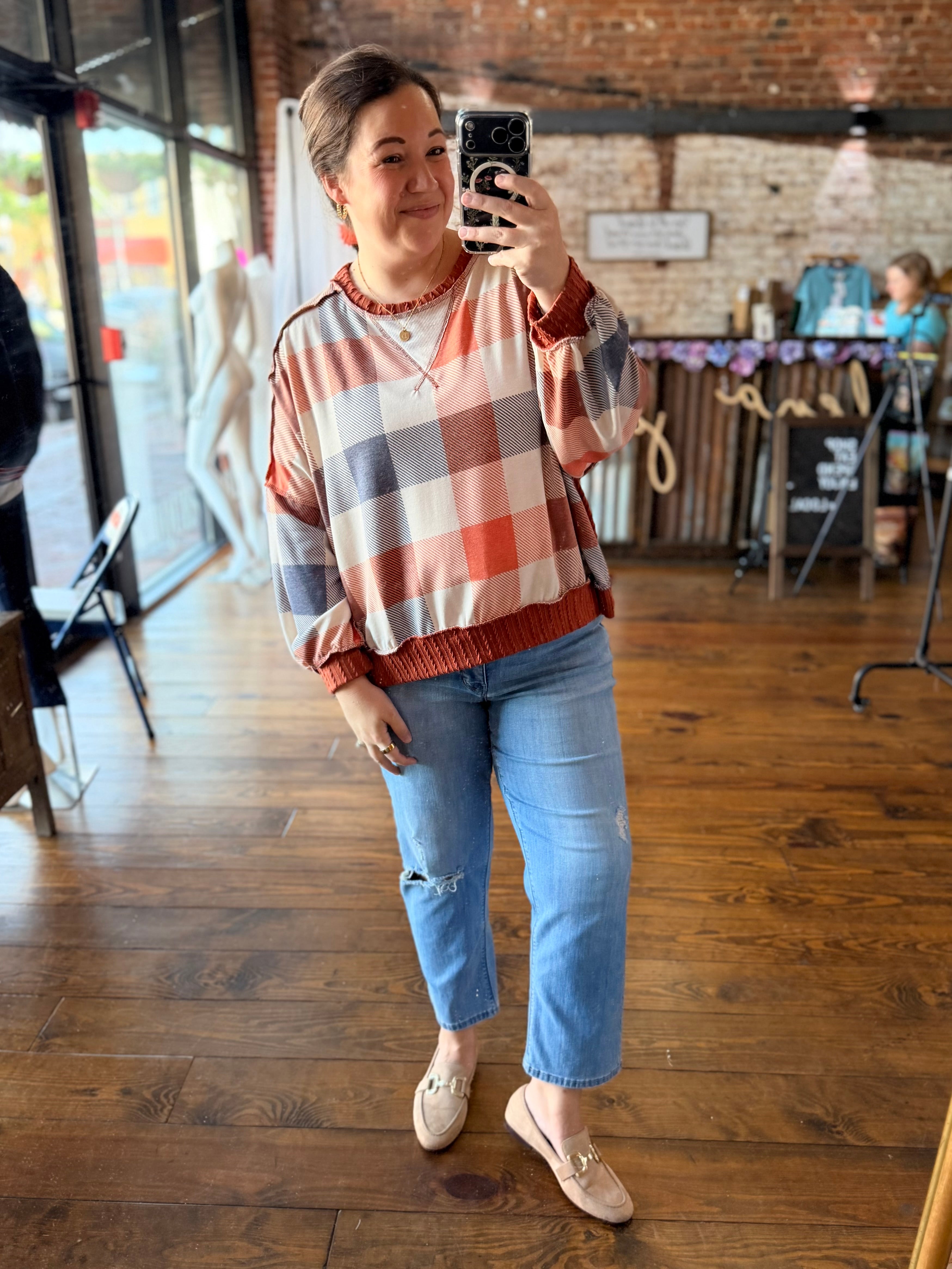 The First Hint of Fall Top