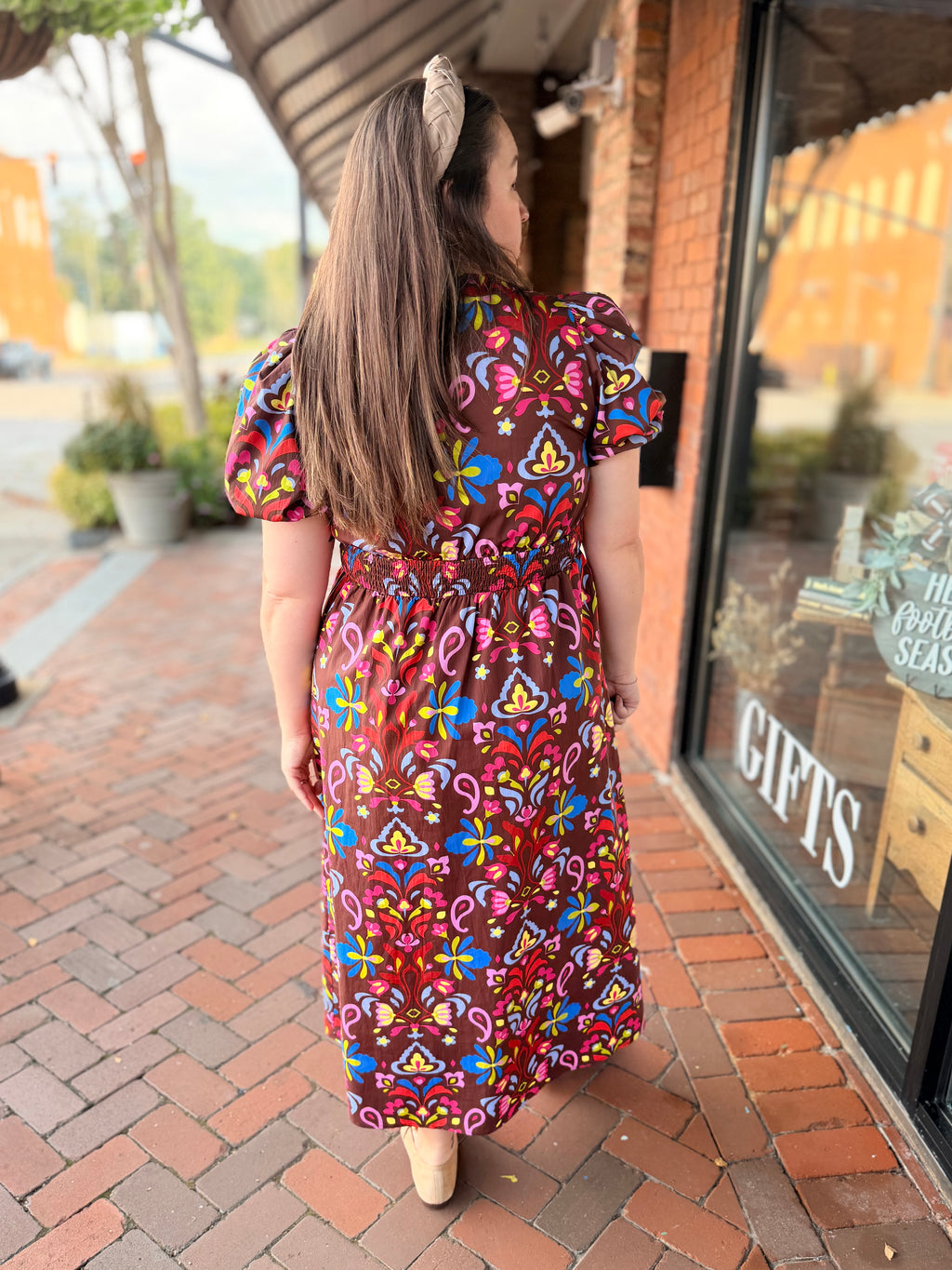 Meet Me at the Market Midi Dress