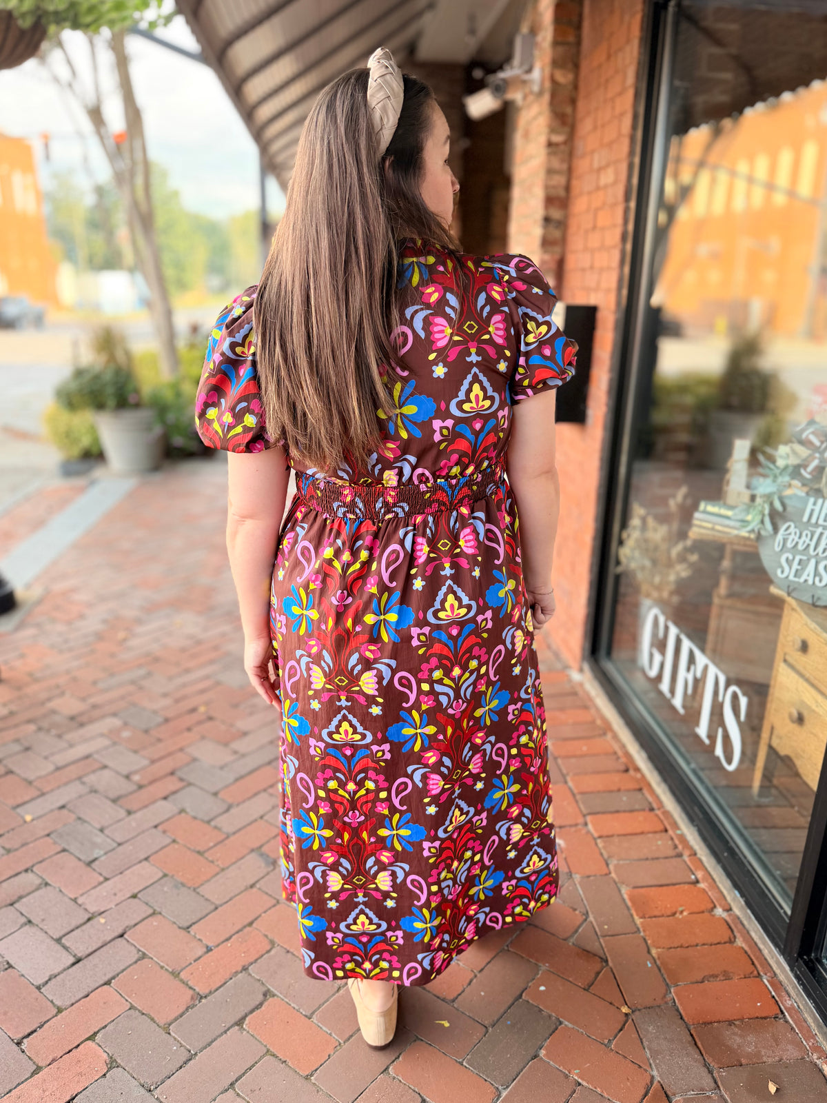 Meet Me at the Market Midi Dress