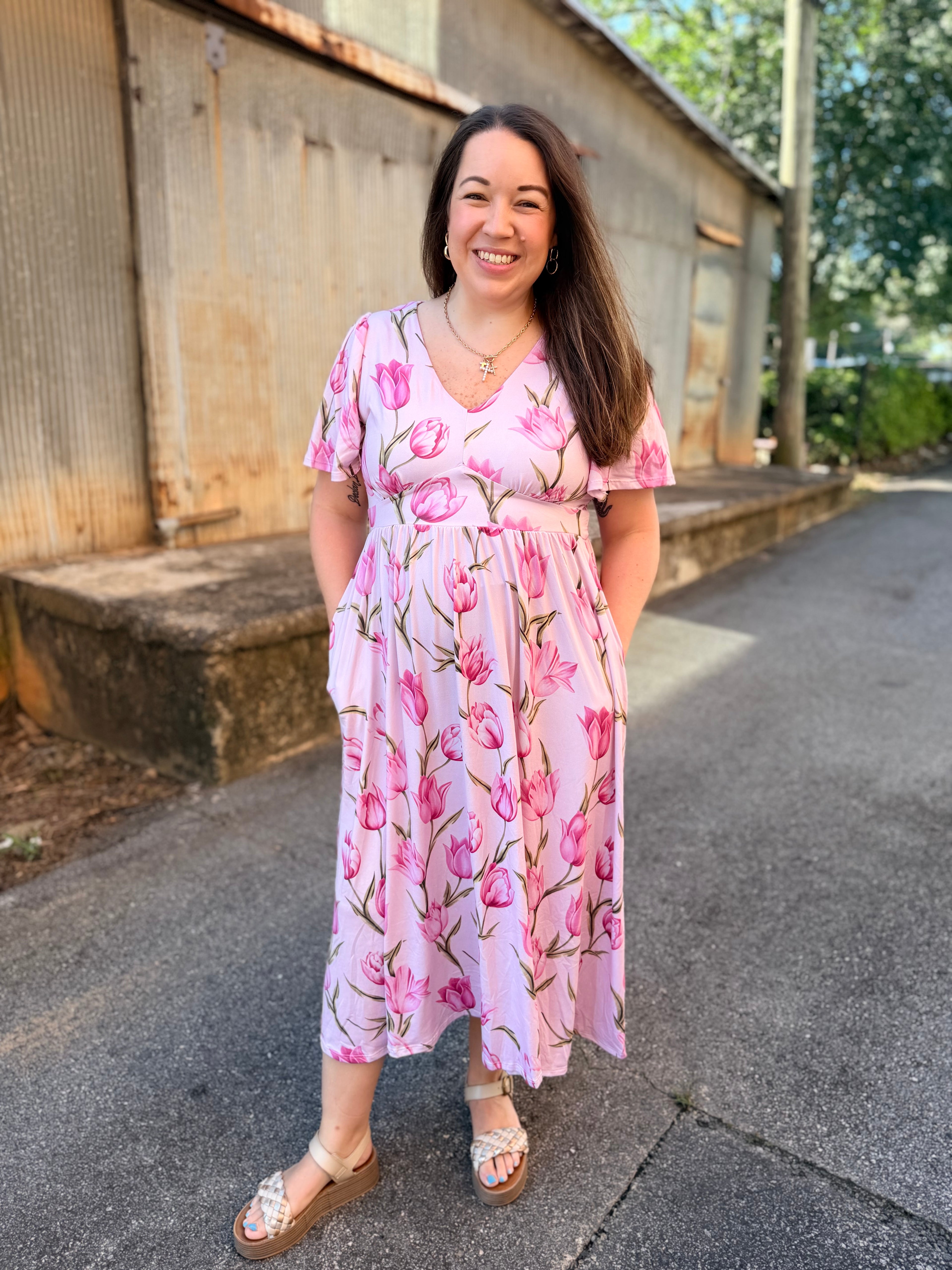 The Pink Bell Dress
