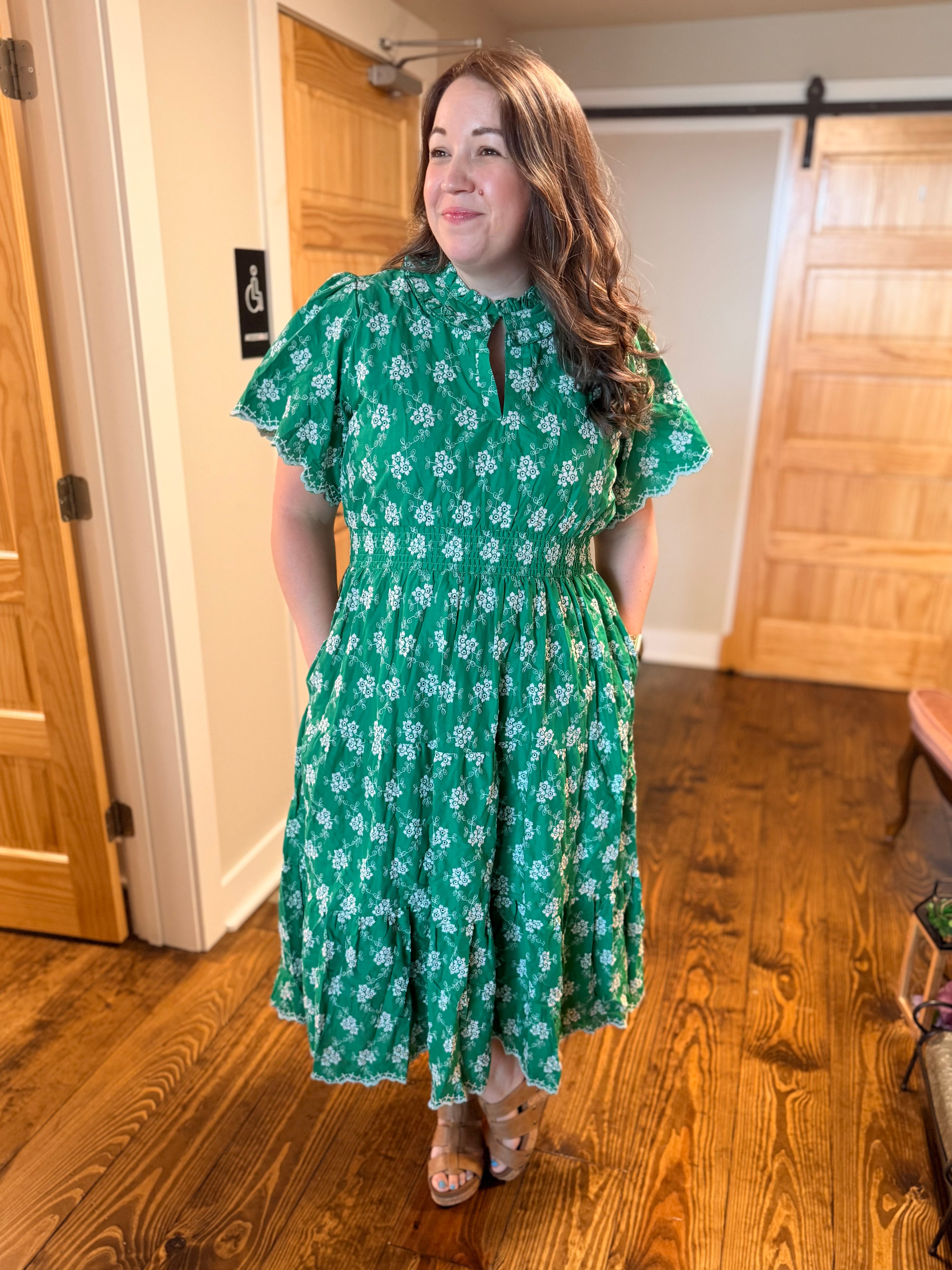 The Emerald Afternoon Dress 💚✨