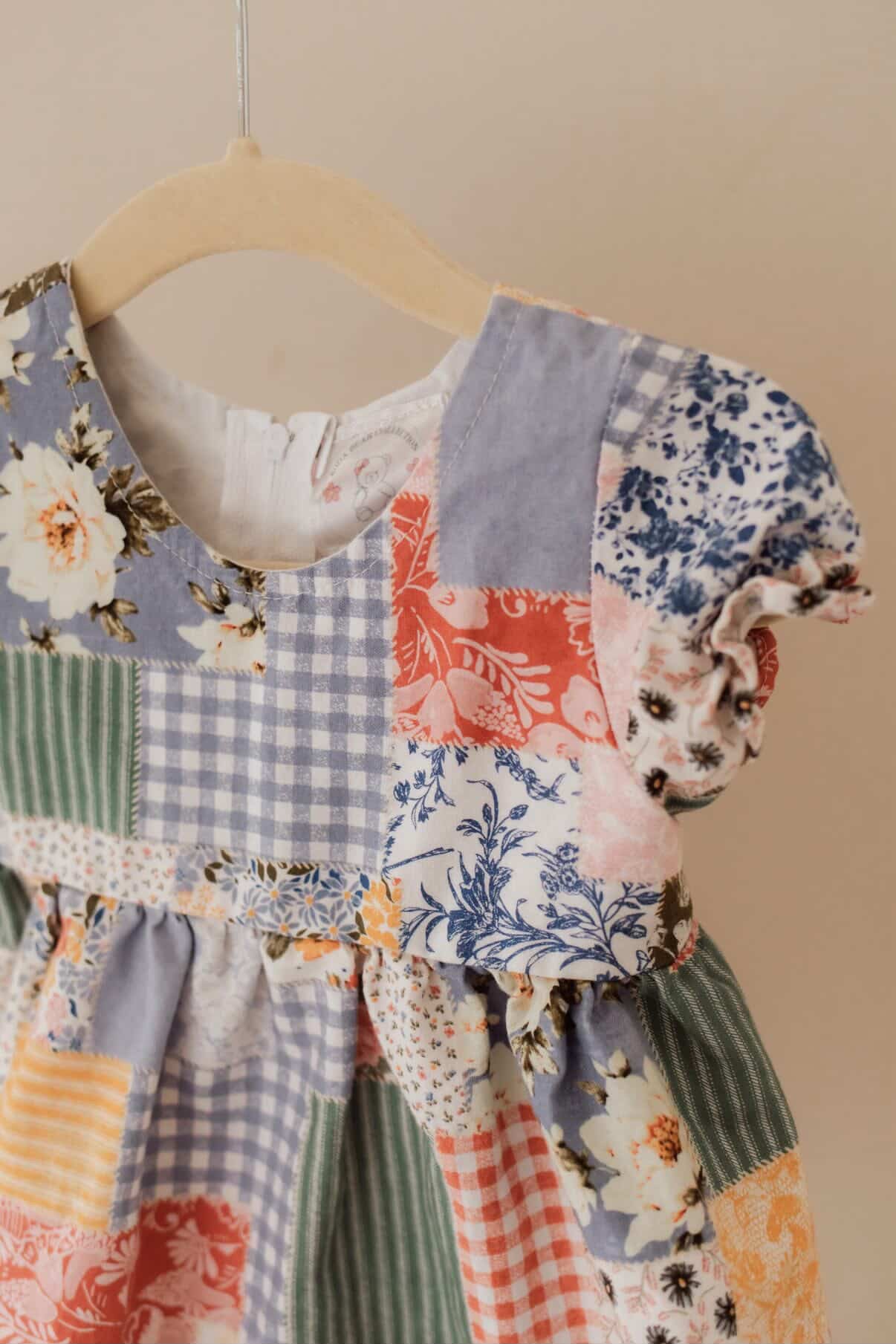 Koda Bear Patchwork Dress