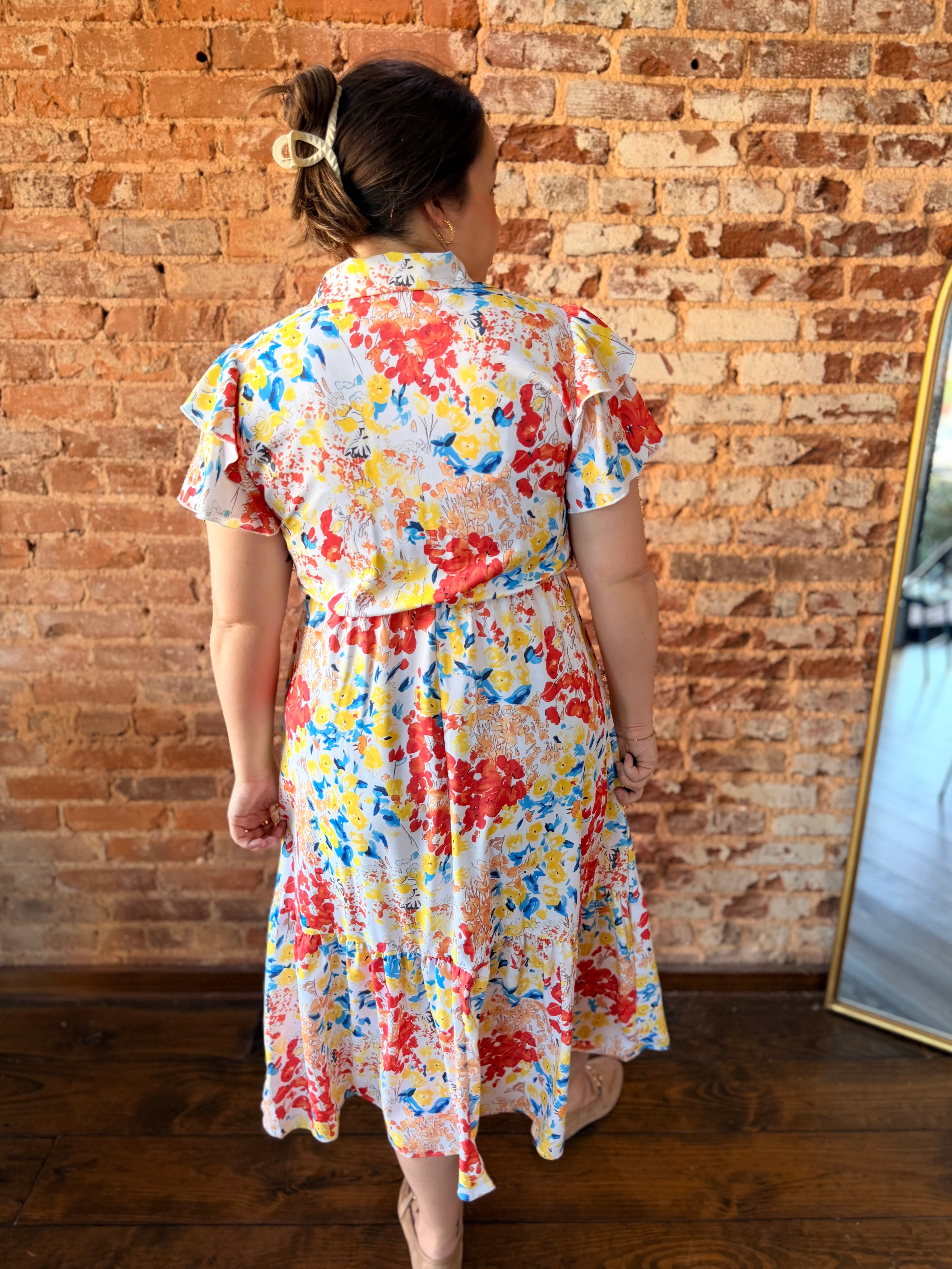The Sunny Side Floral Dress