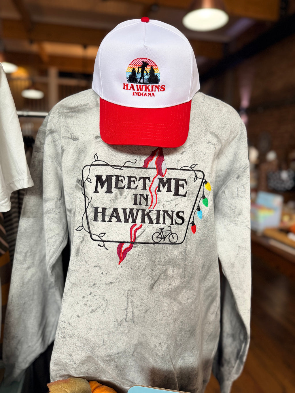 A Vintage Flair Hawkins Sweatshirt
