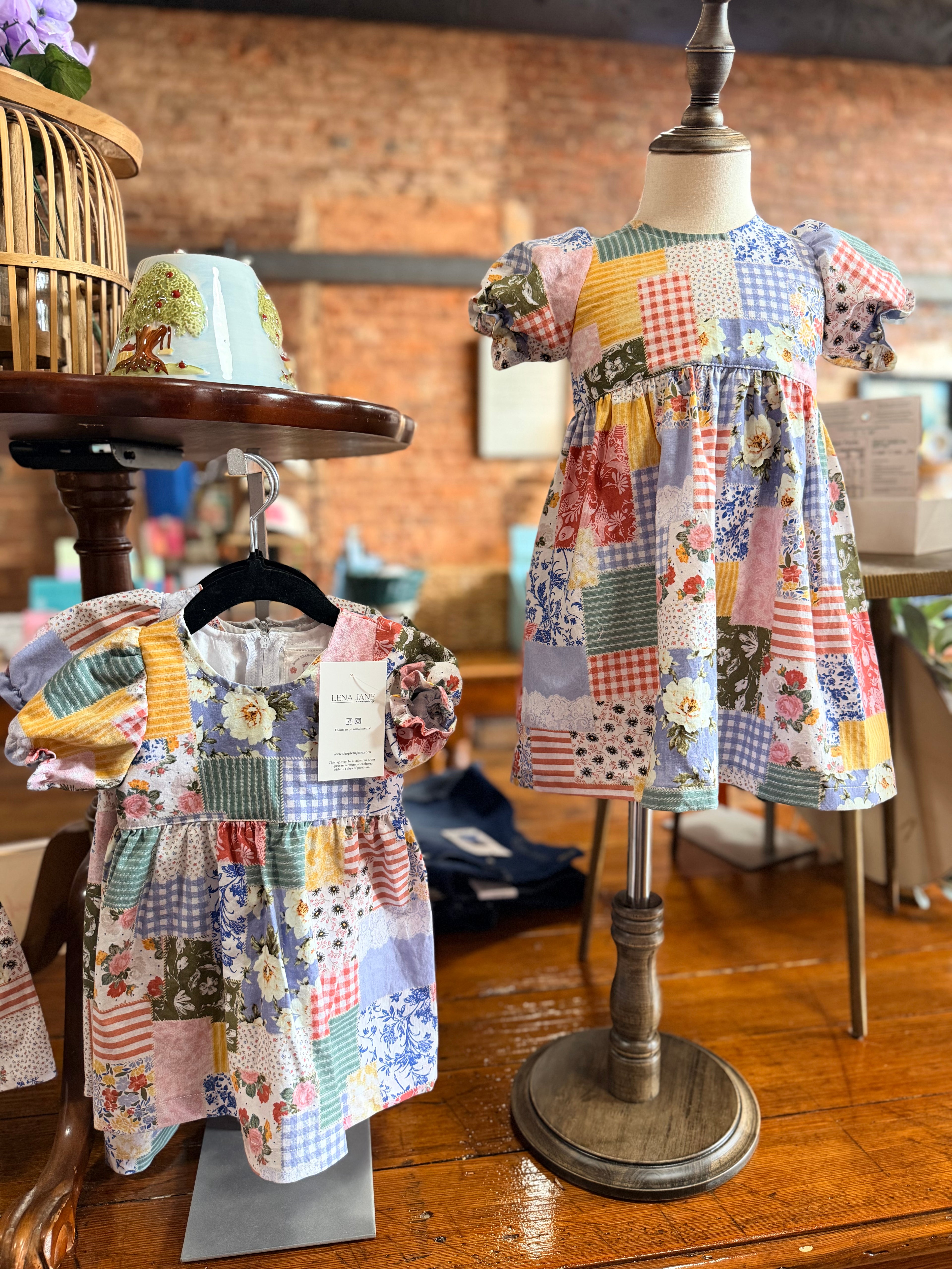 Koda Bear Patchwork Dress