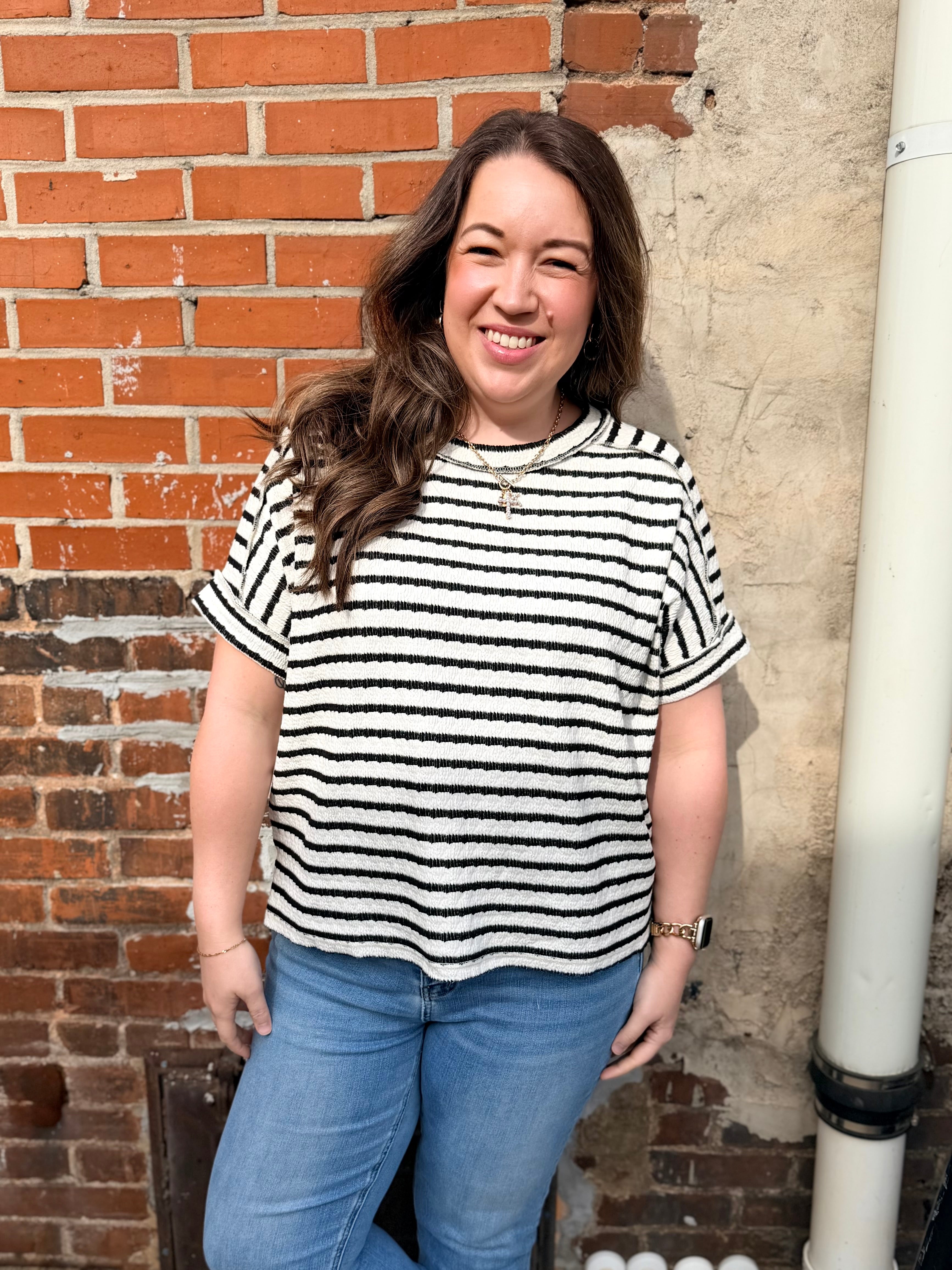 The Easy Going Stripe Top