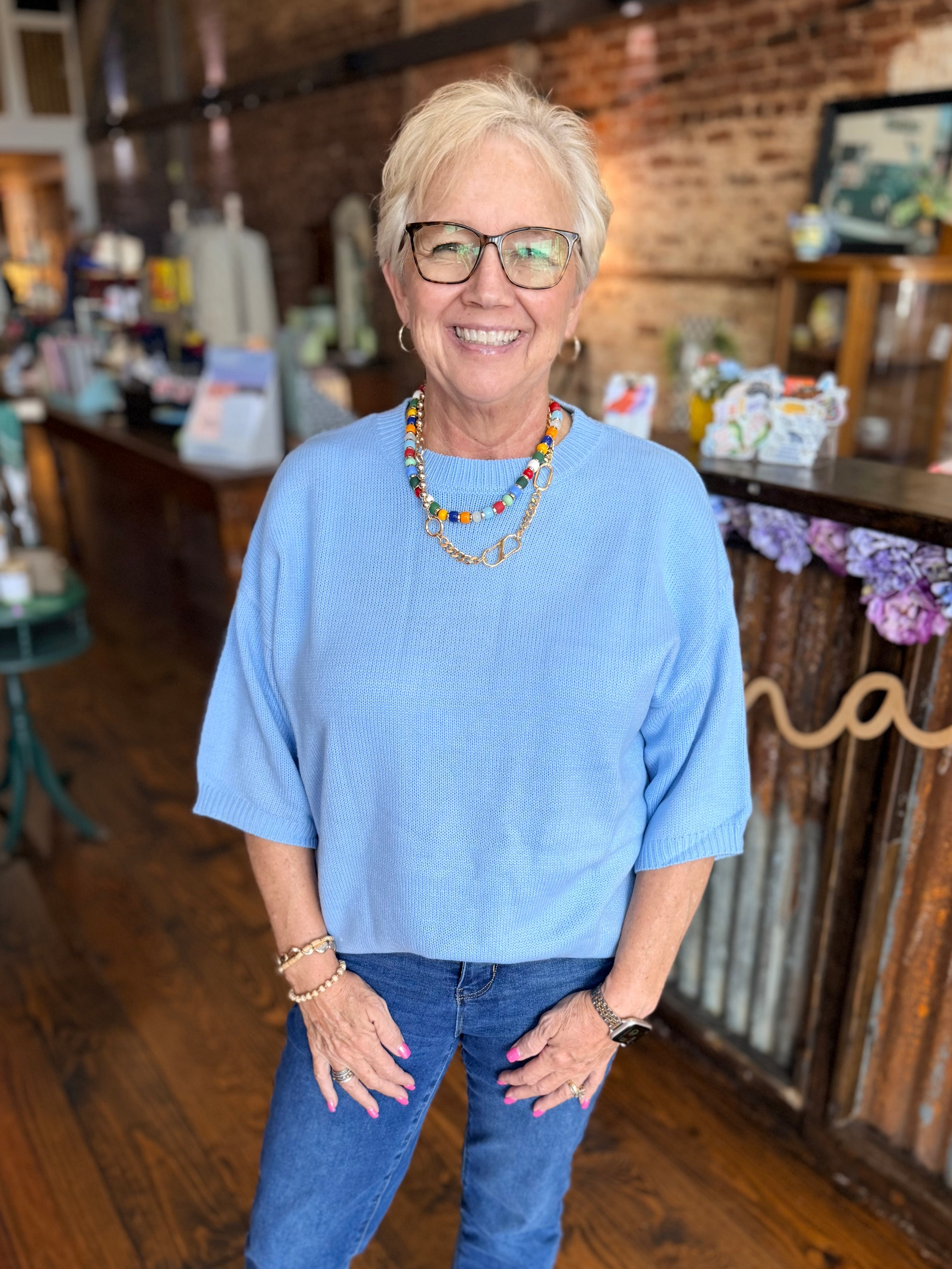 The Calm & Collected Sweater Top