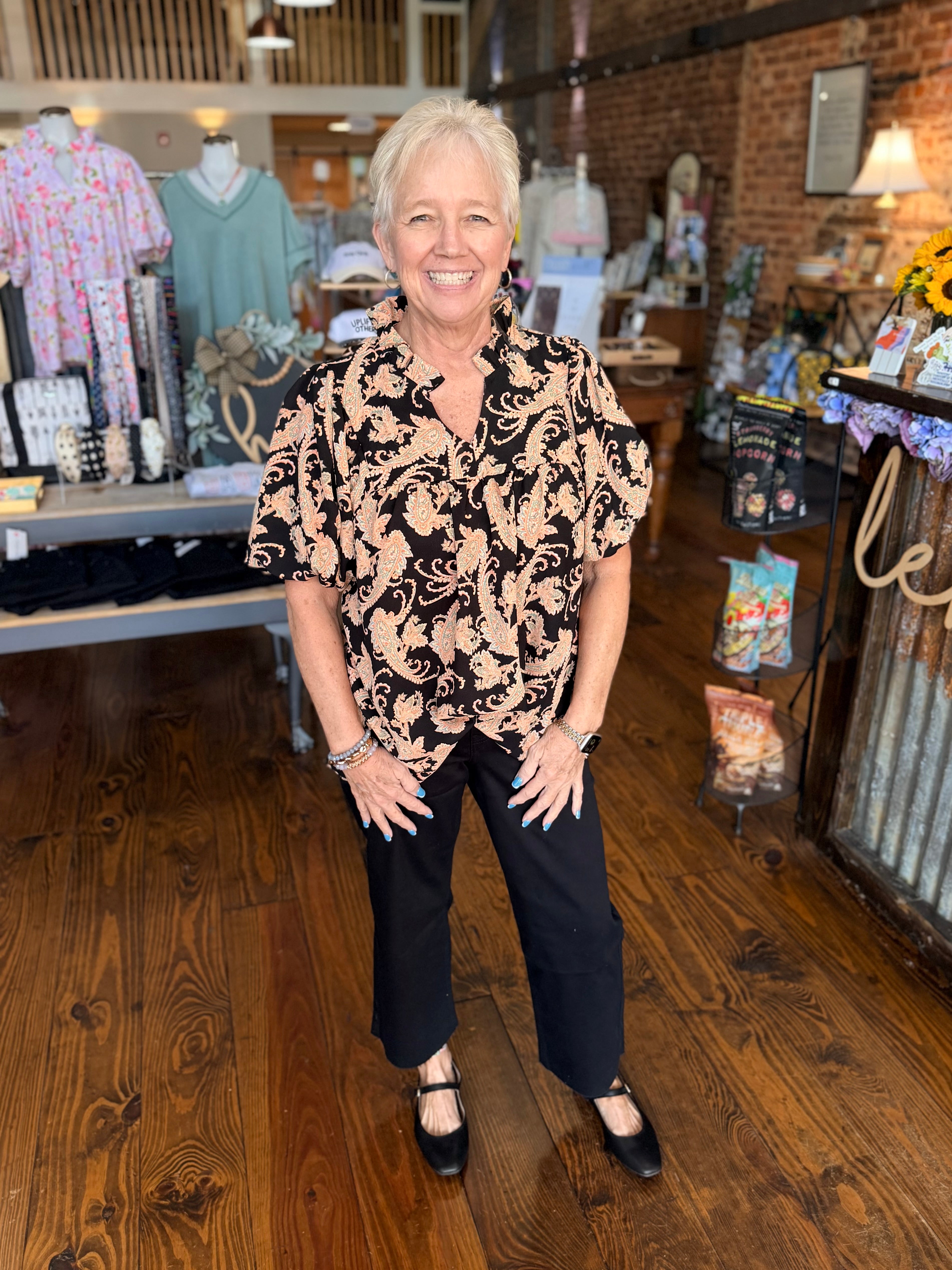The Autumn Keepsake Blouse