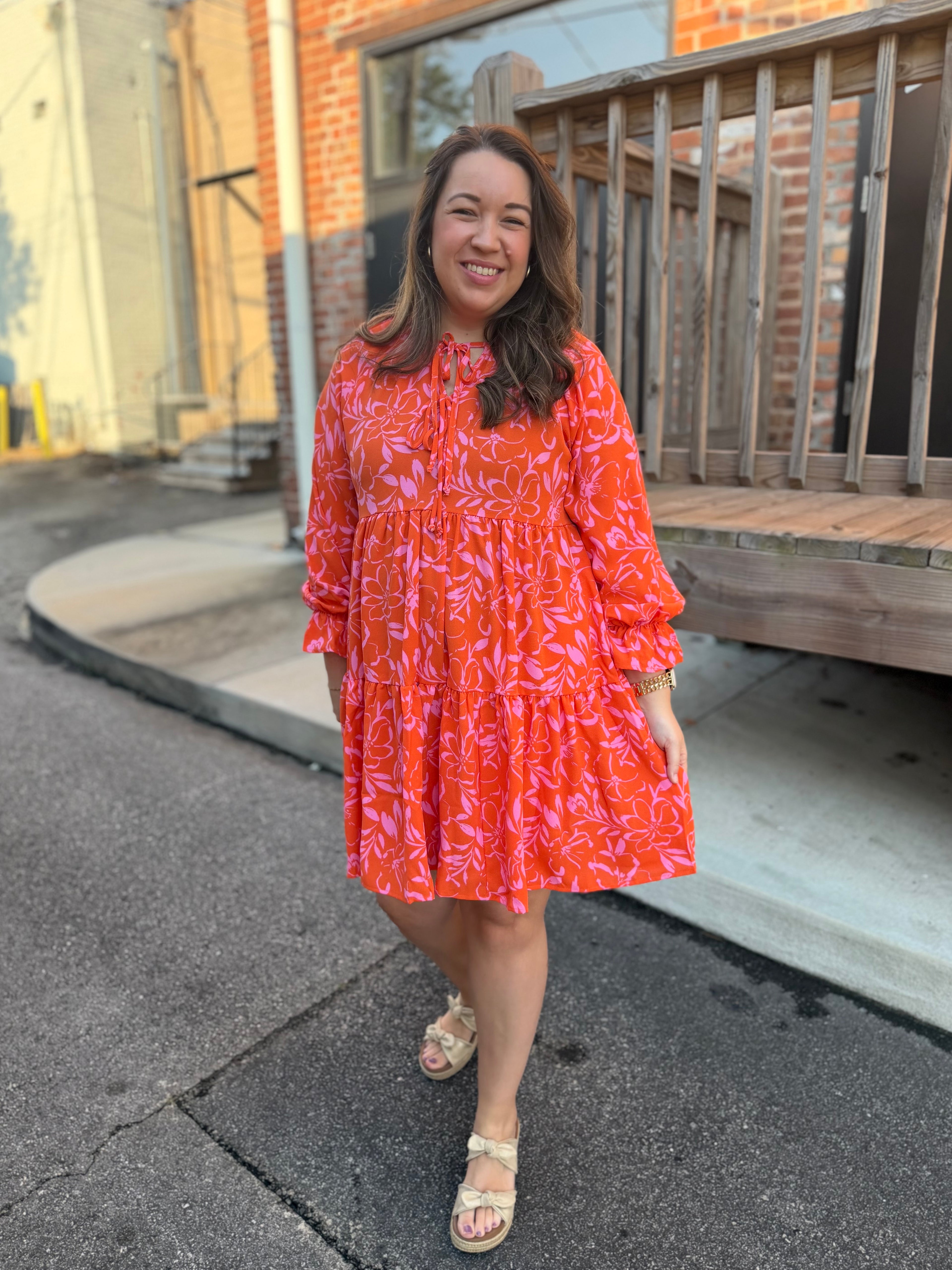 The Sunset Bloom Dress 🌺
