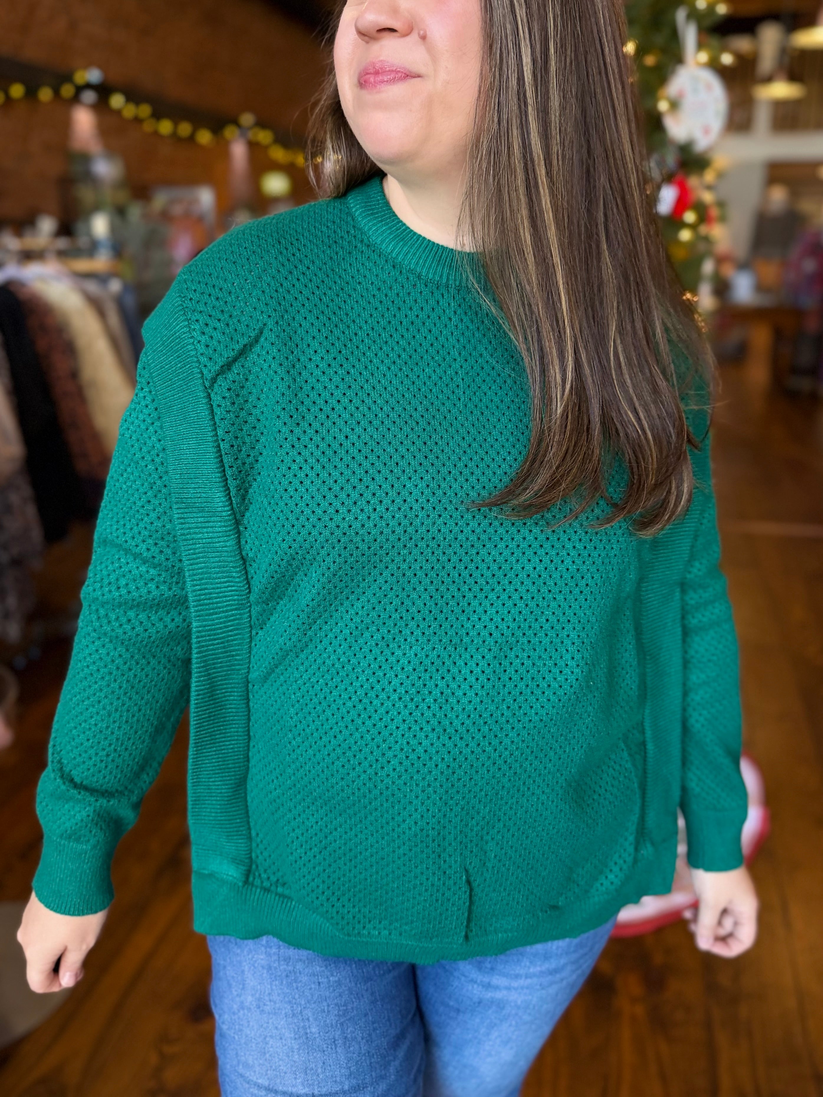 The Evergreen Cozy Sweater