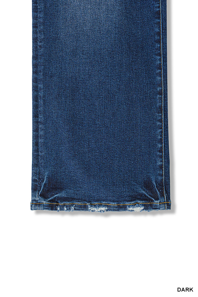 Dahlia Cropped Wide Leg Jeans