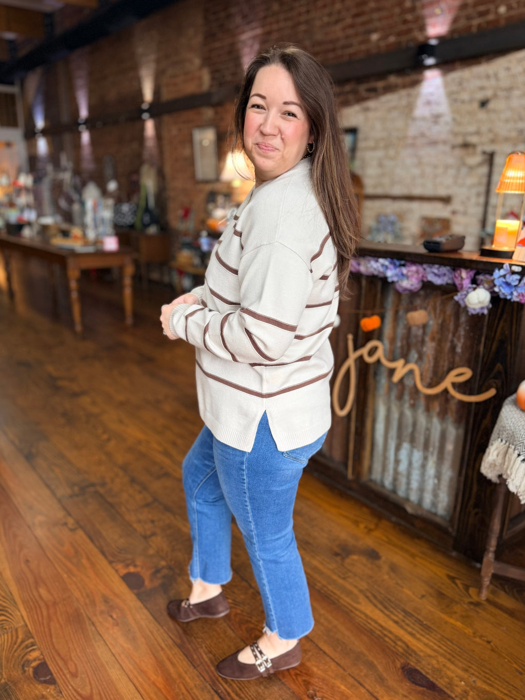 The Sweet Simplicity Striped Sweater