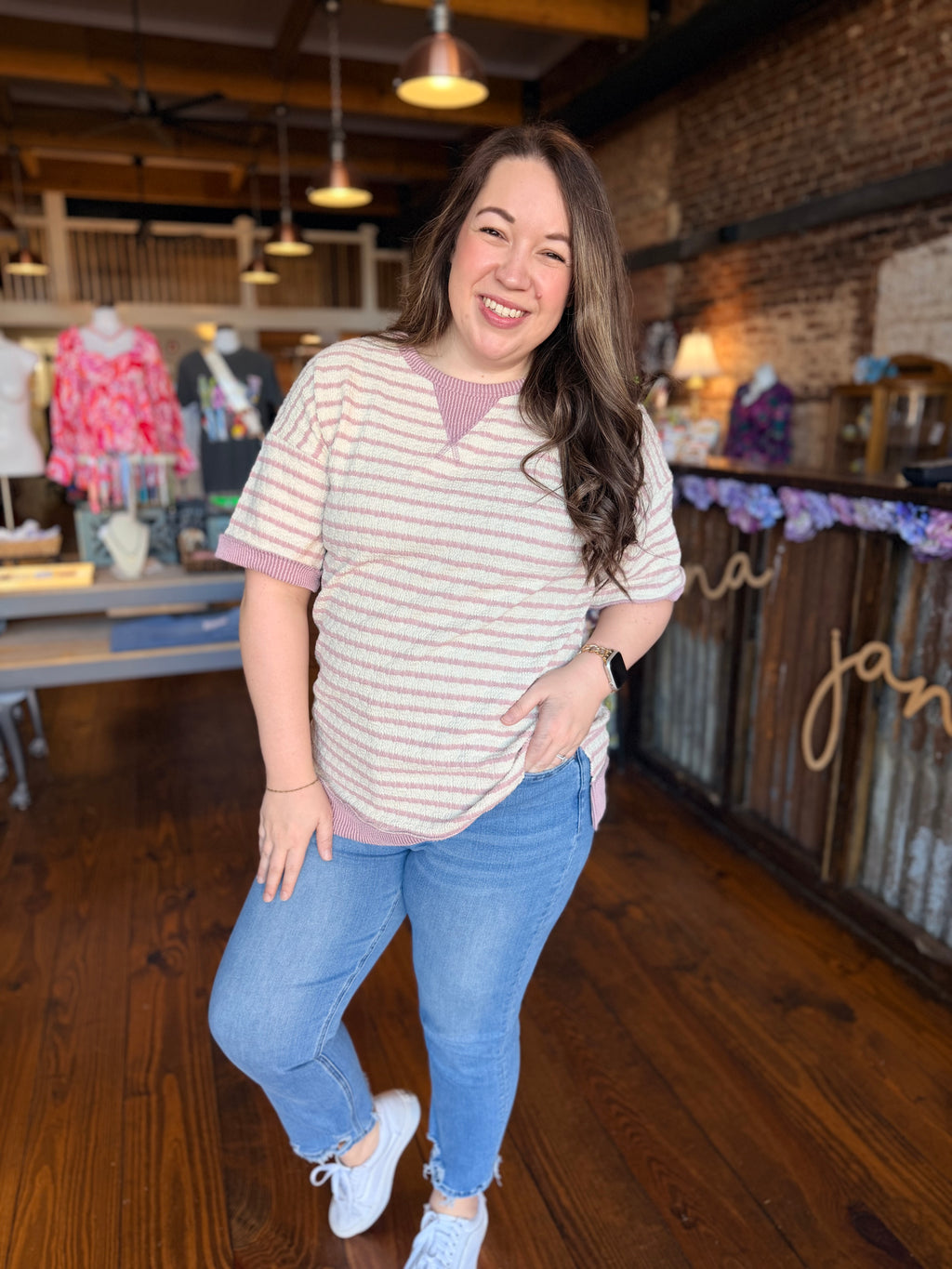 The Sweet & Simple Stripe Top