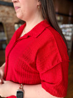 All the Right Reasons Button-up Blouse