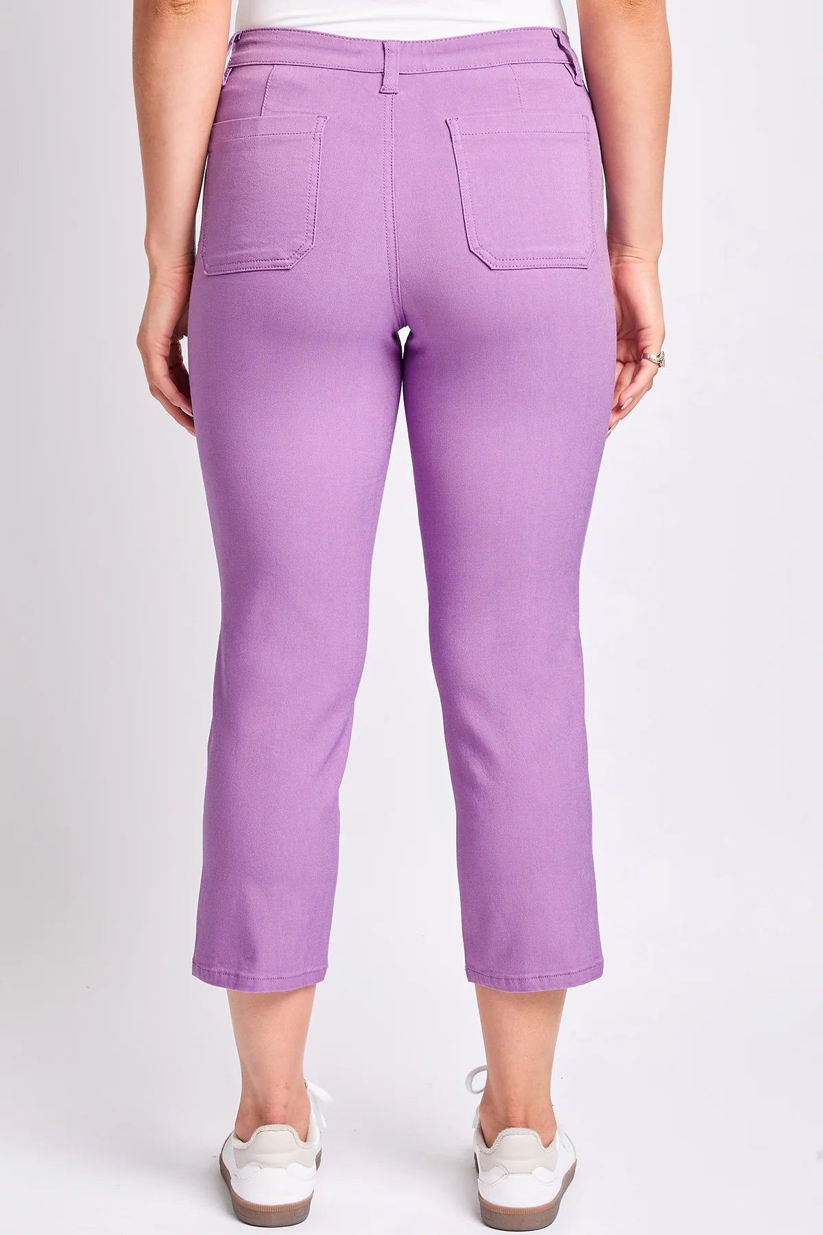 YMI Hyperstretch Cropped Pants - Orchid