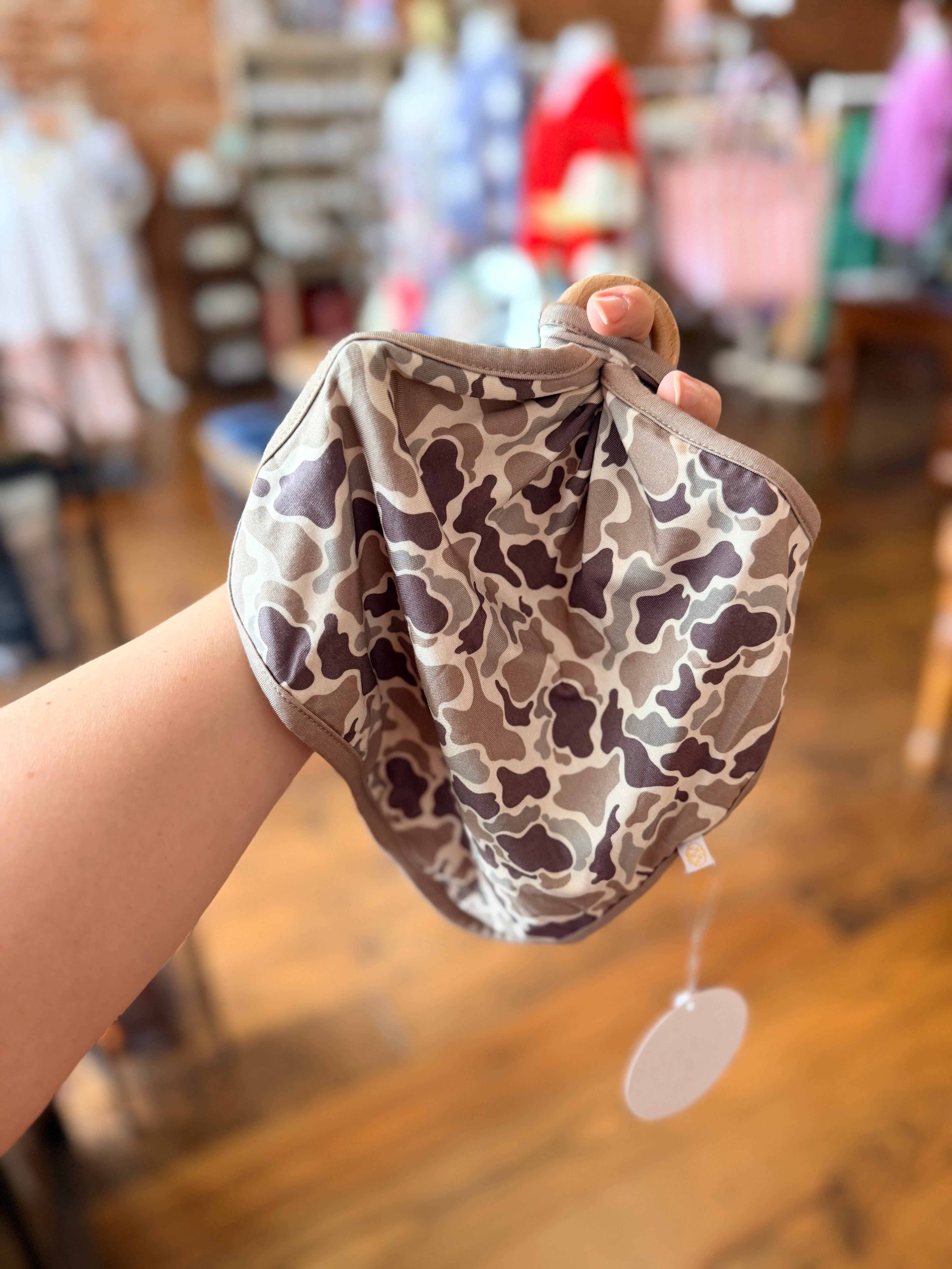 "Big Chad" Camo Bamboo Lovey