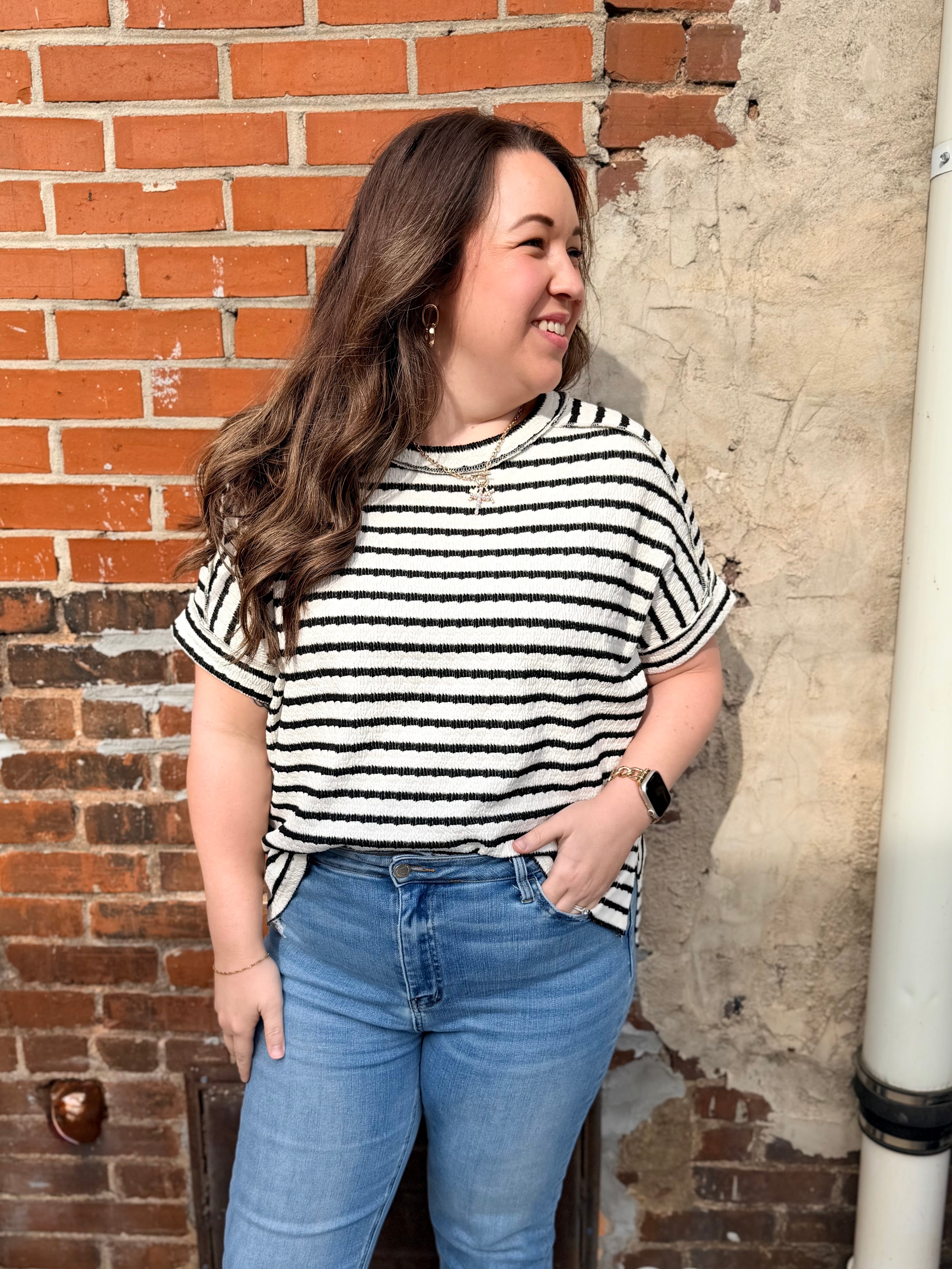 The Easy Going Stripe Top