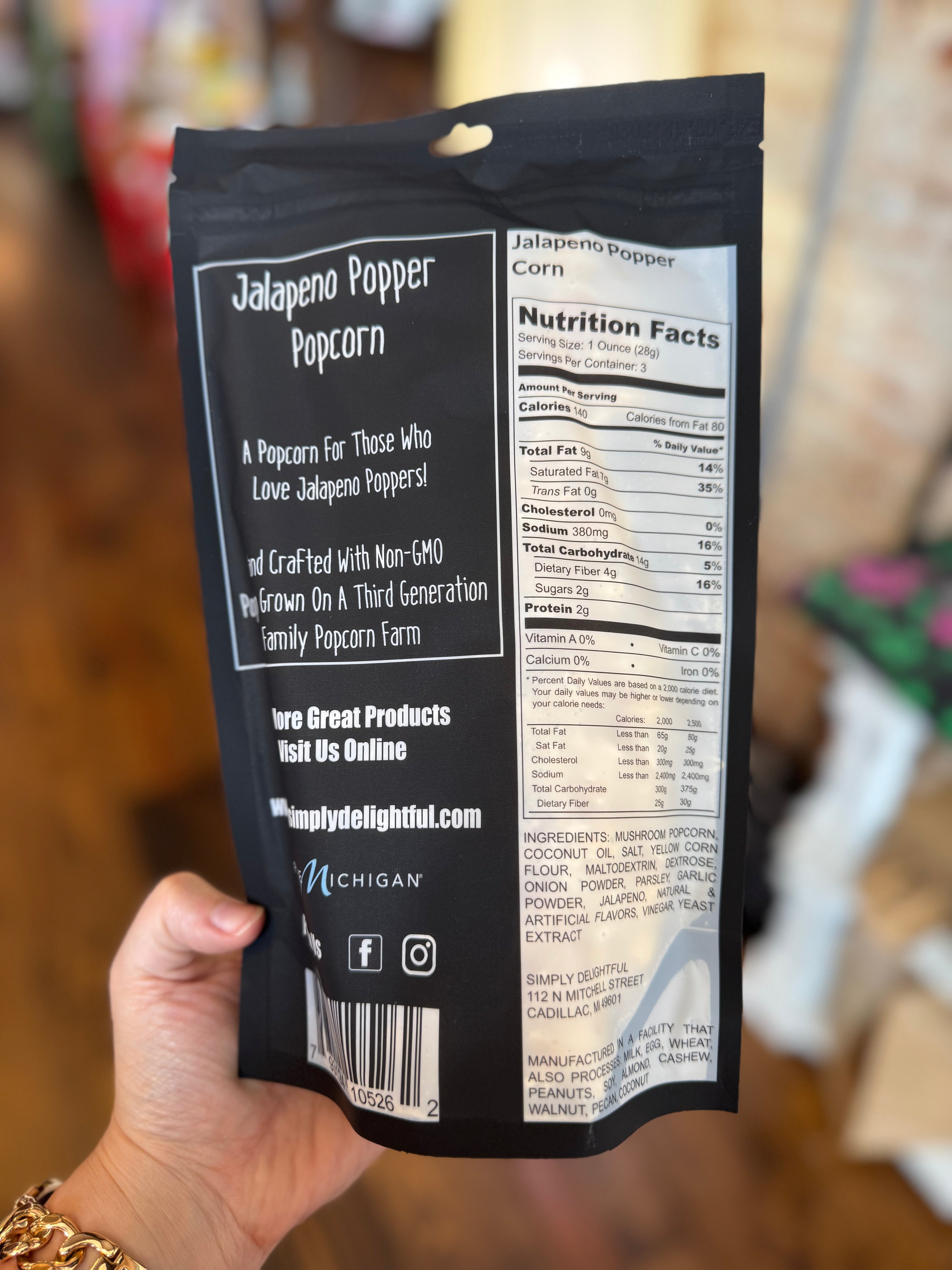 Jalapeno Popper Corn