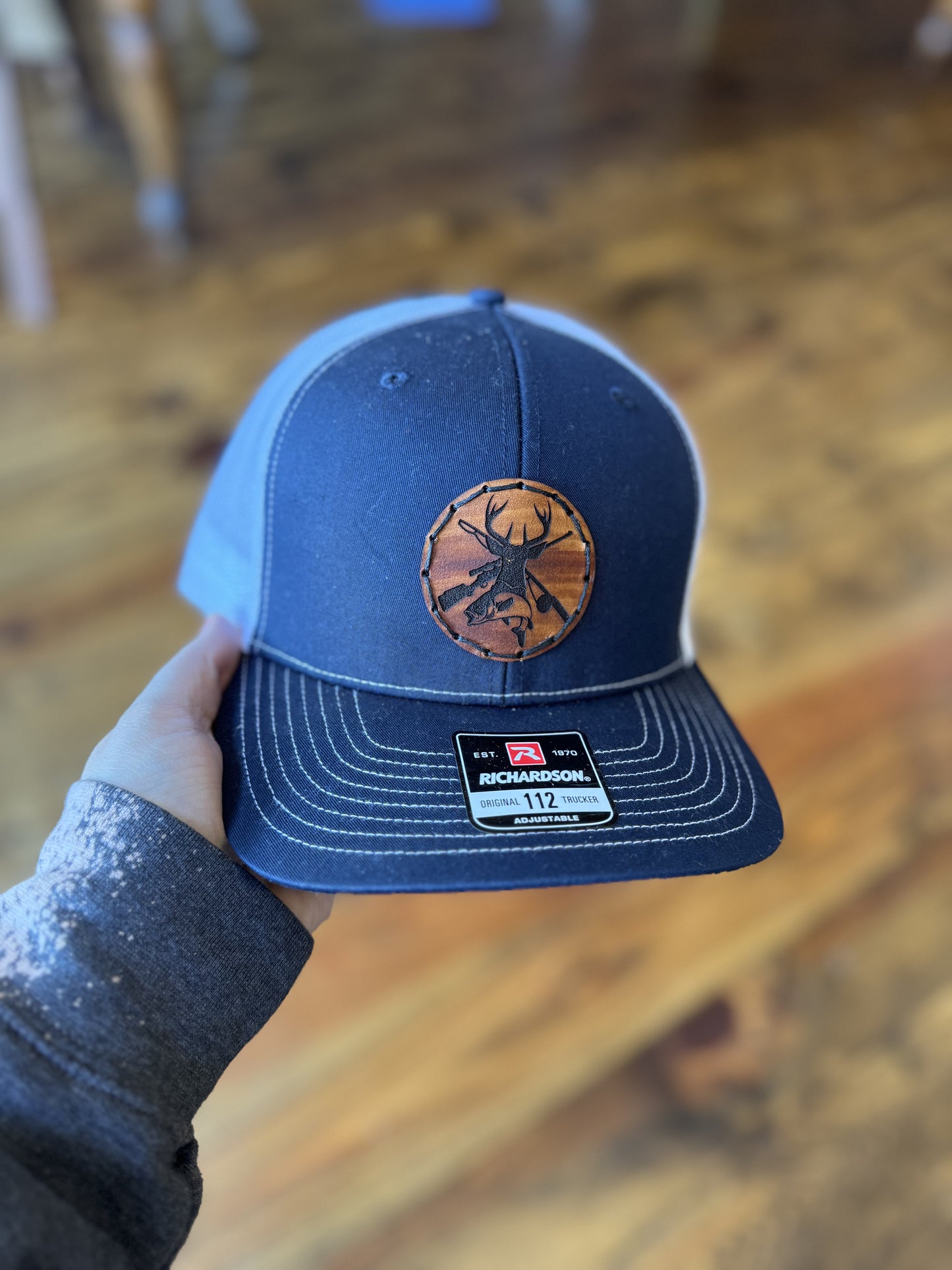 Leather Patch Hats - Outdoors