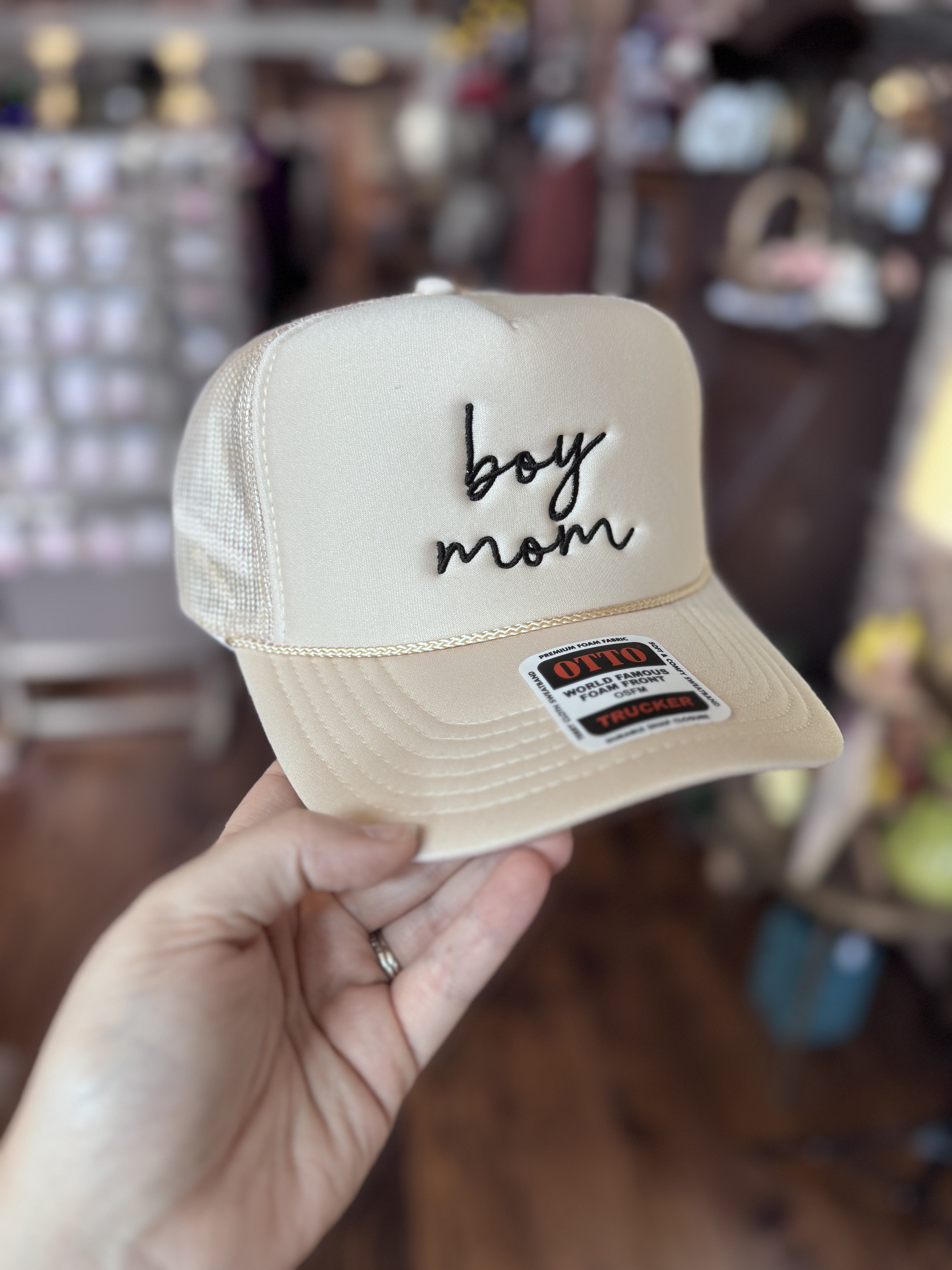 Mom Embroidered Hat