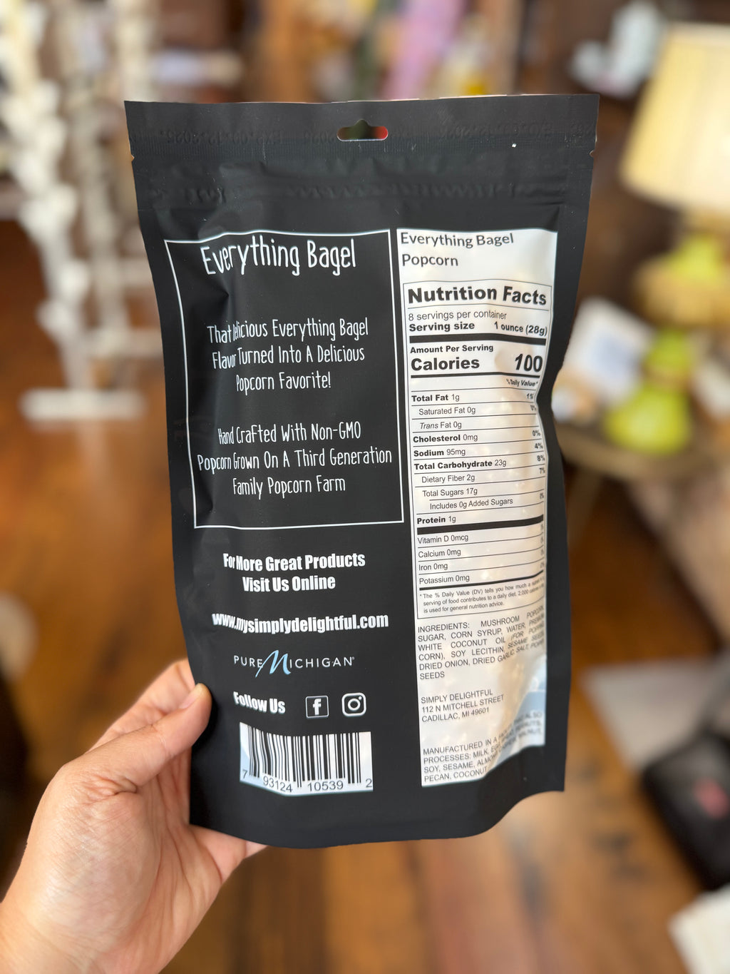 Everything Bagel Popcorn