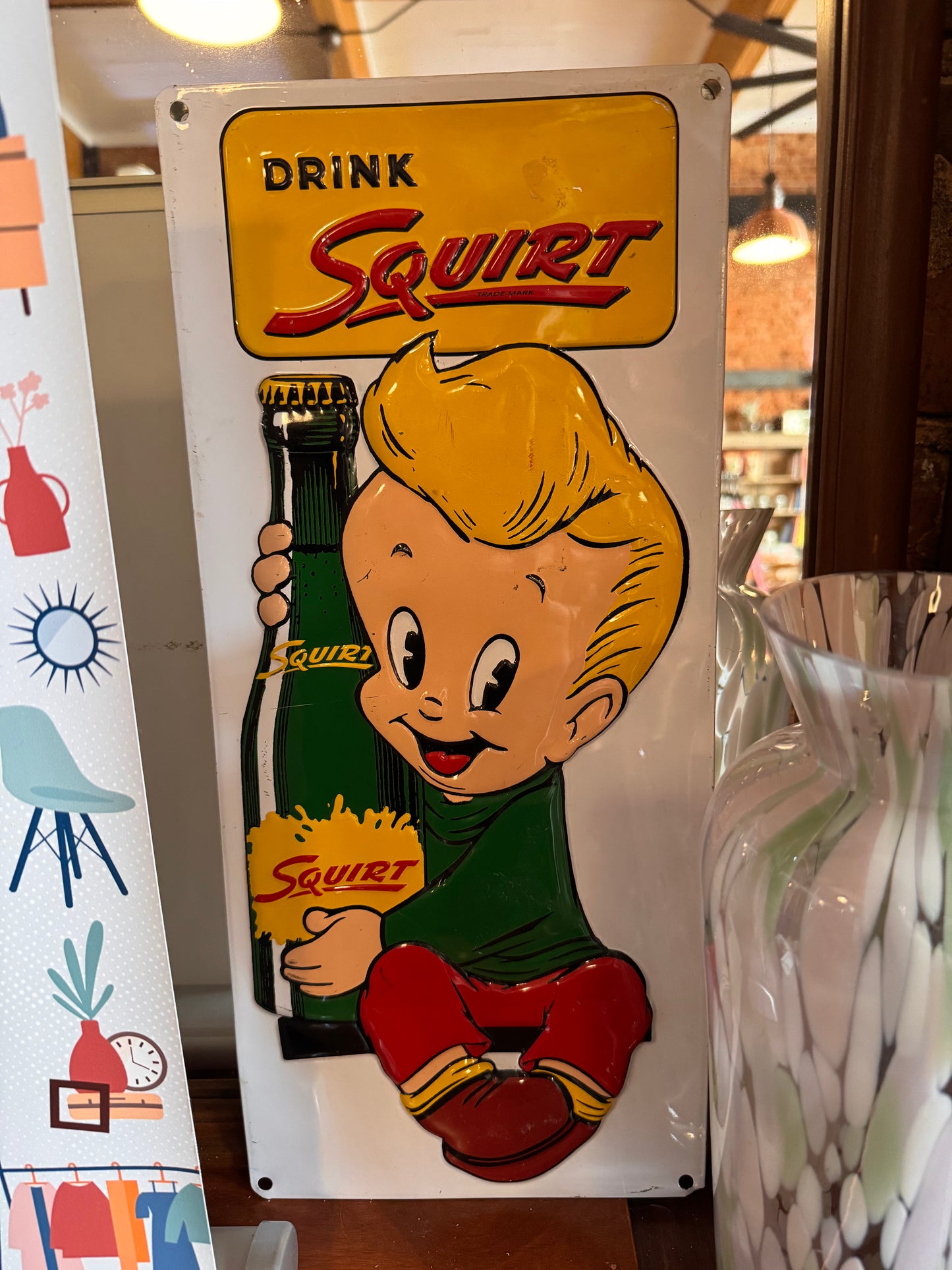 “Drink SQUIRT” Tin Sign