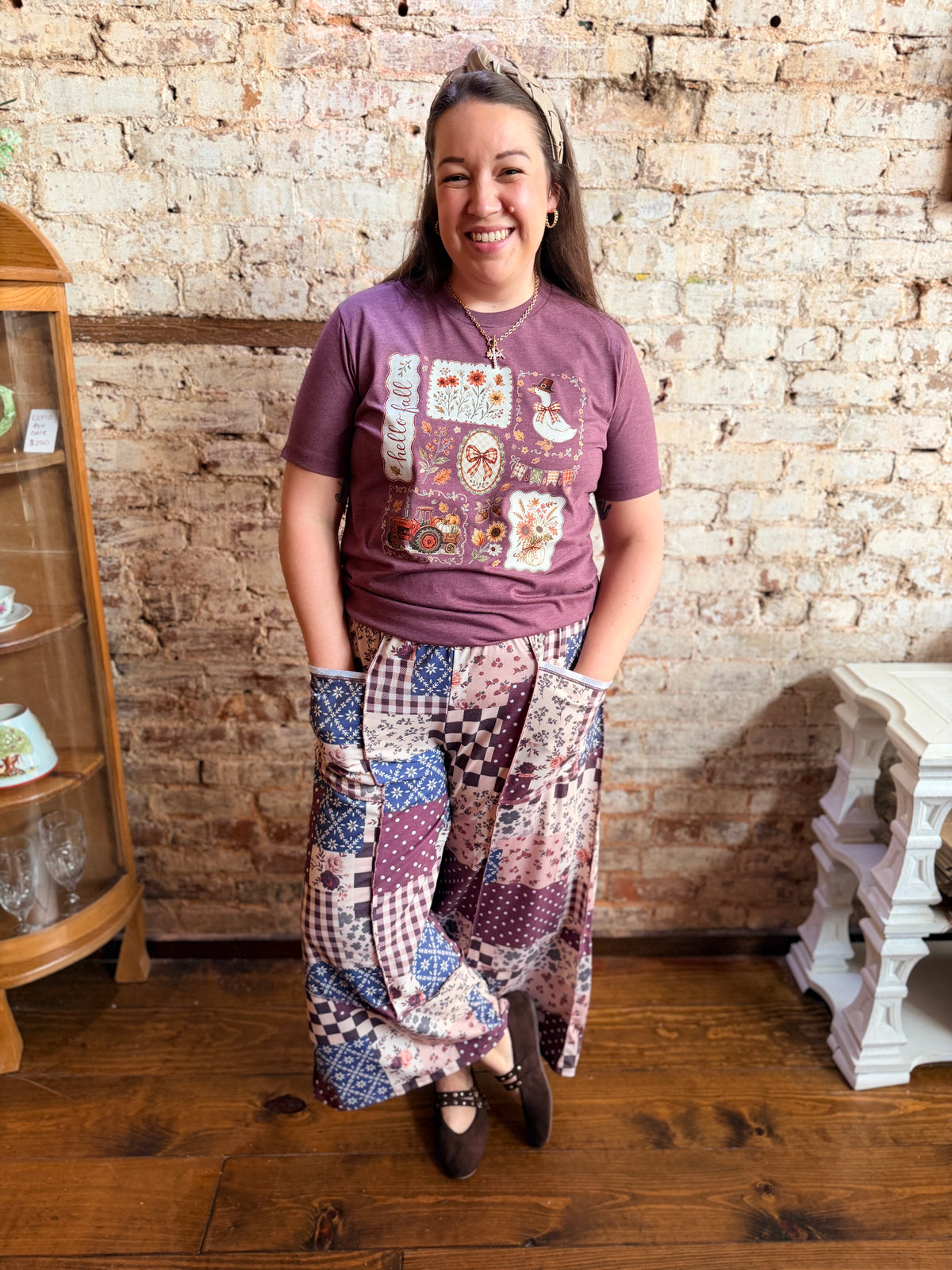 The October Patchwork Pants