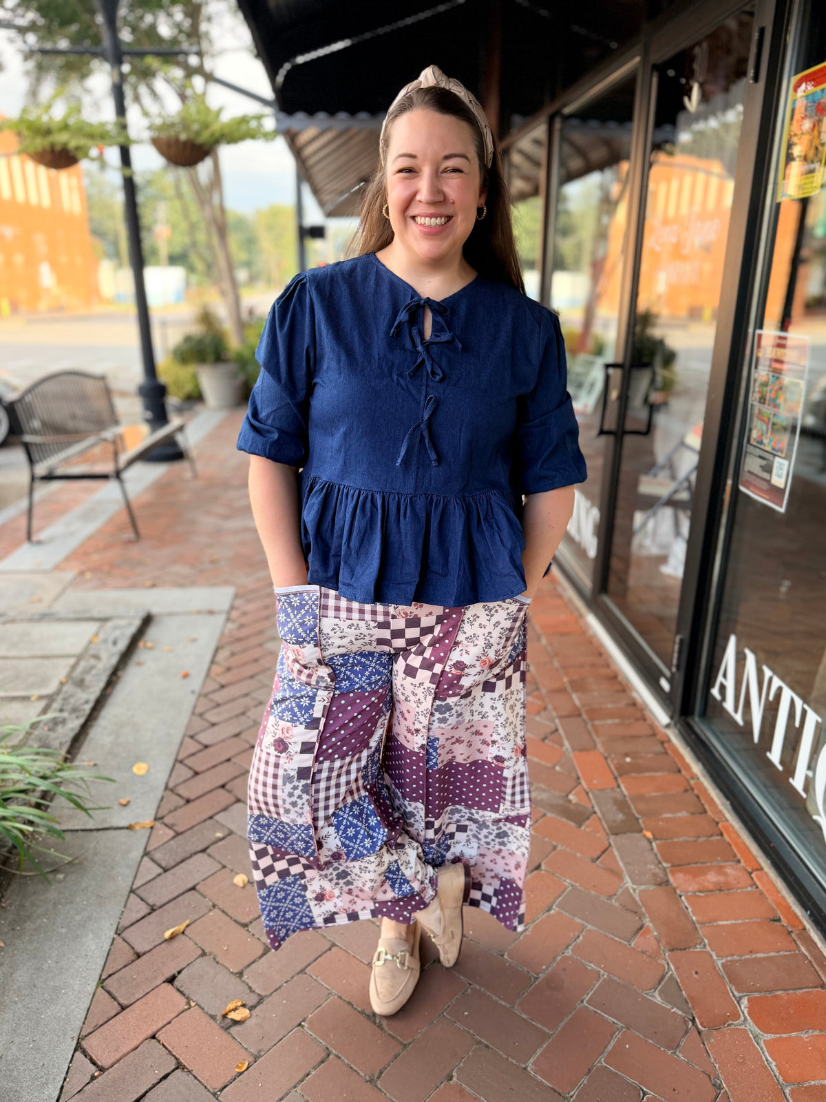 The October Patchwork Pants
