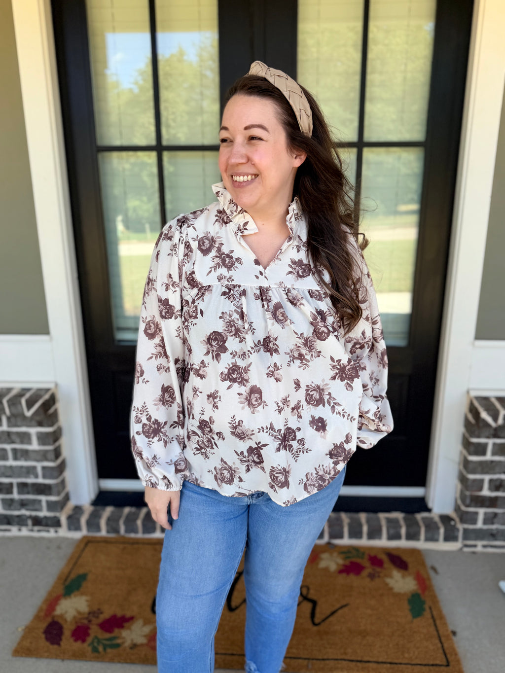 Sweet on You Floral Blouse