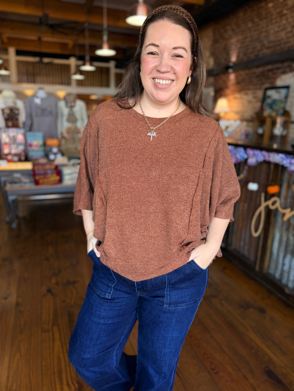 Easy Autumn Days Knit Top
