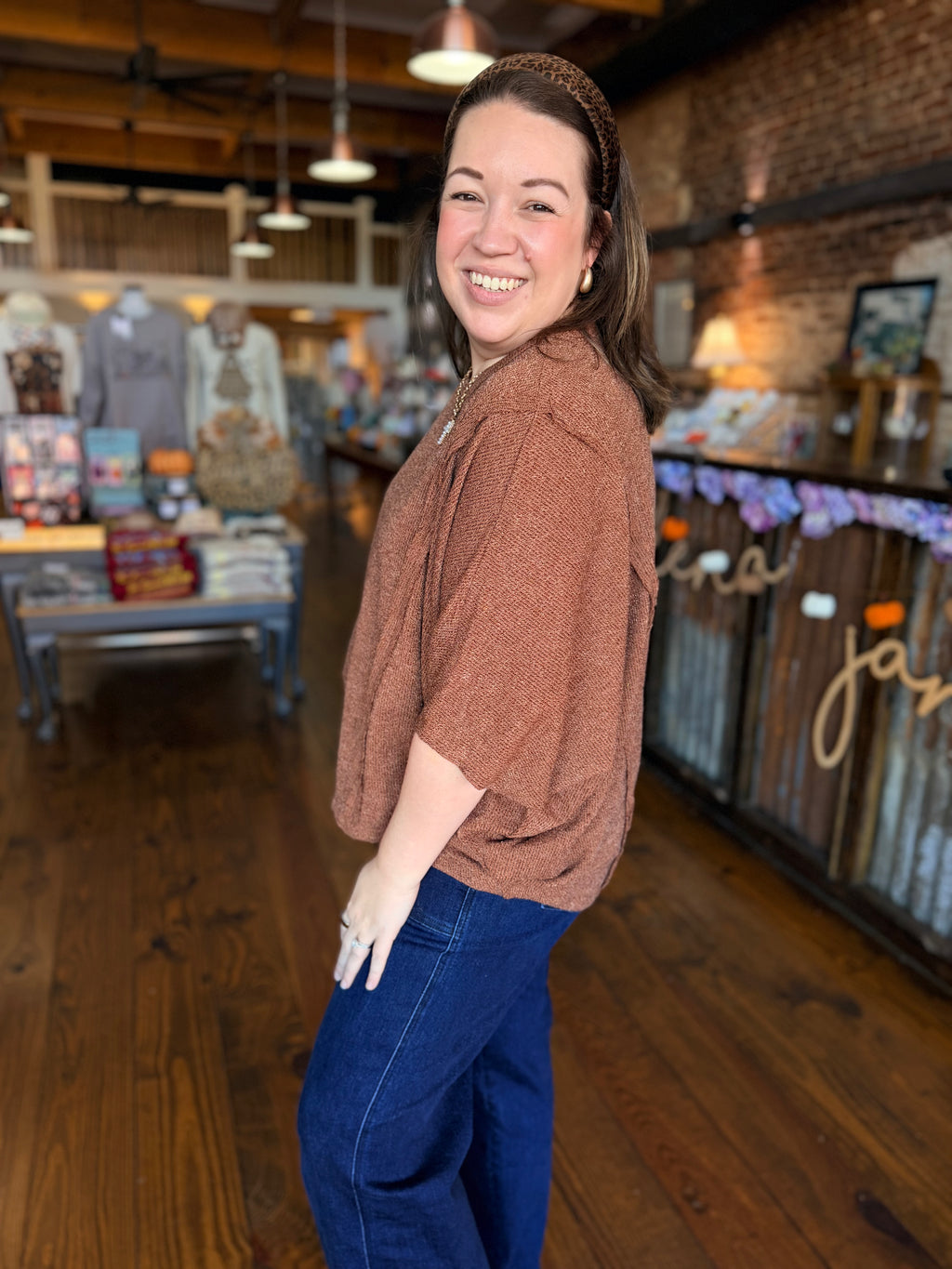 Easy Autumn Days Knit Top