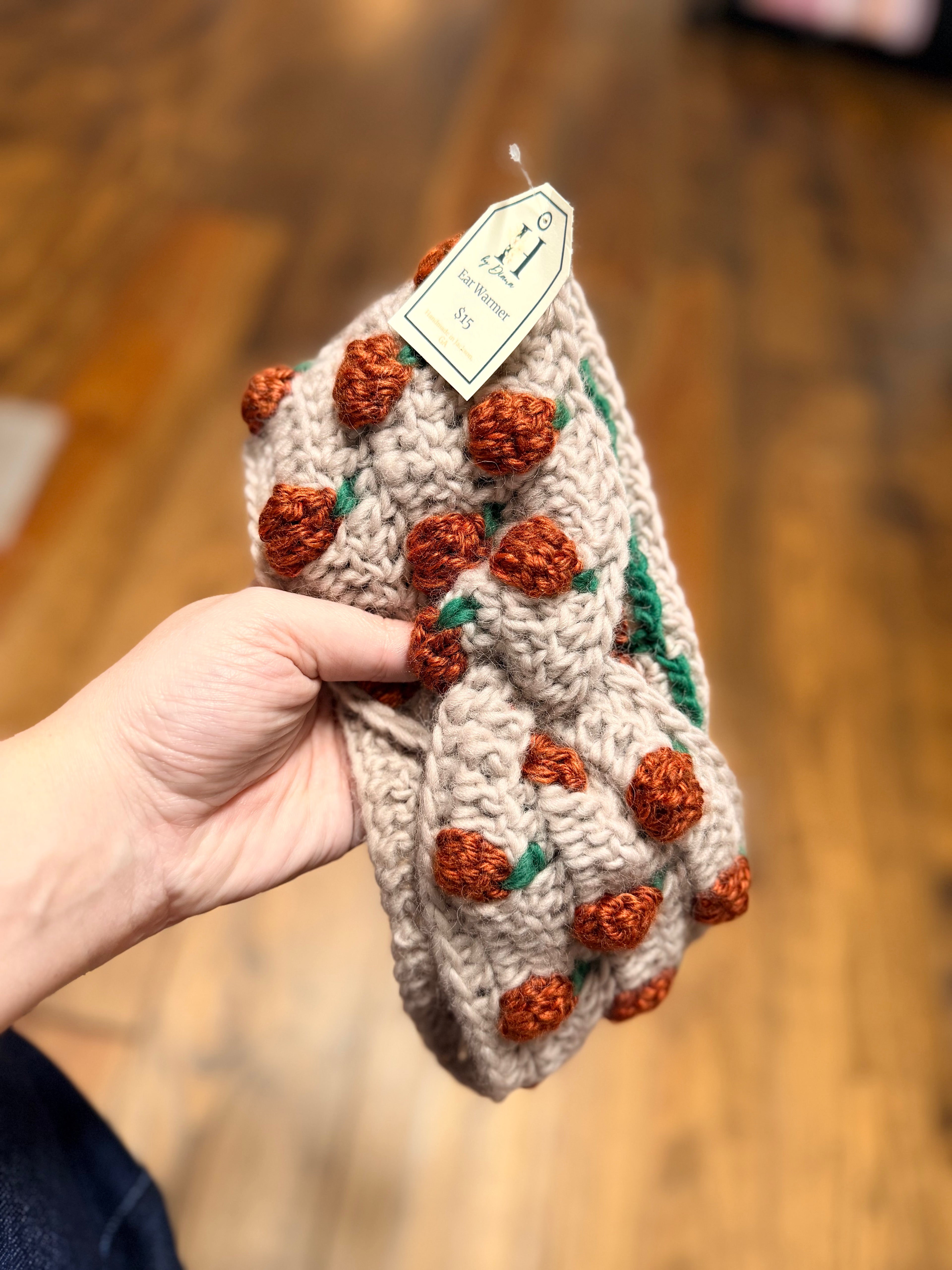Pumpkin Ear Warmer