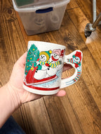Christmas Snowman Ceramic Mug