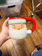 Jolly Santa Ceramic Christmas Mug