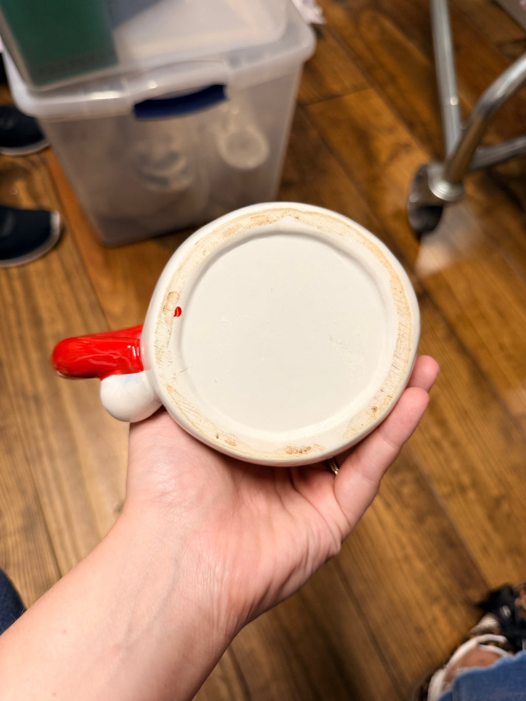 Jolly Santa Ceramic Christmas Mug