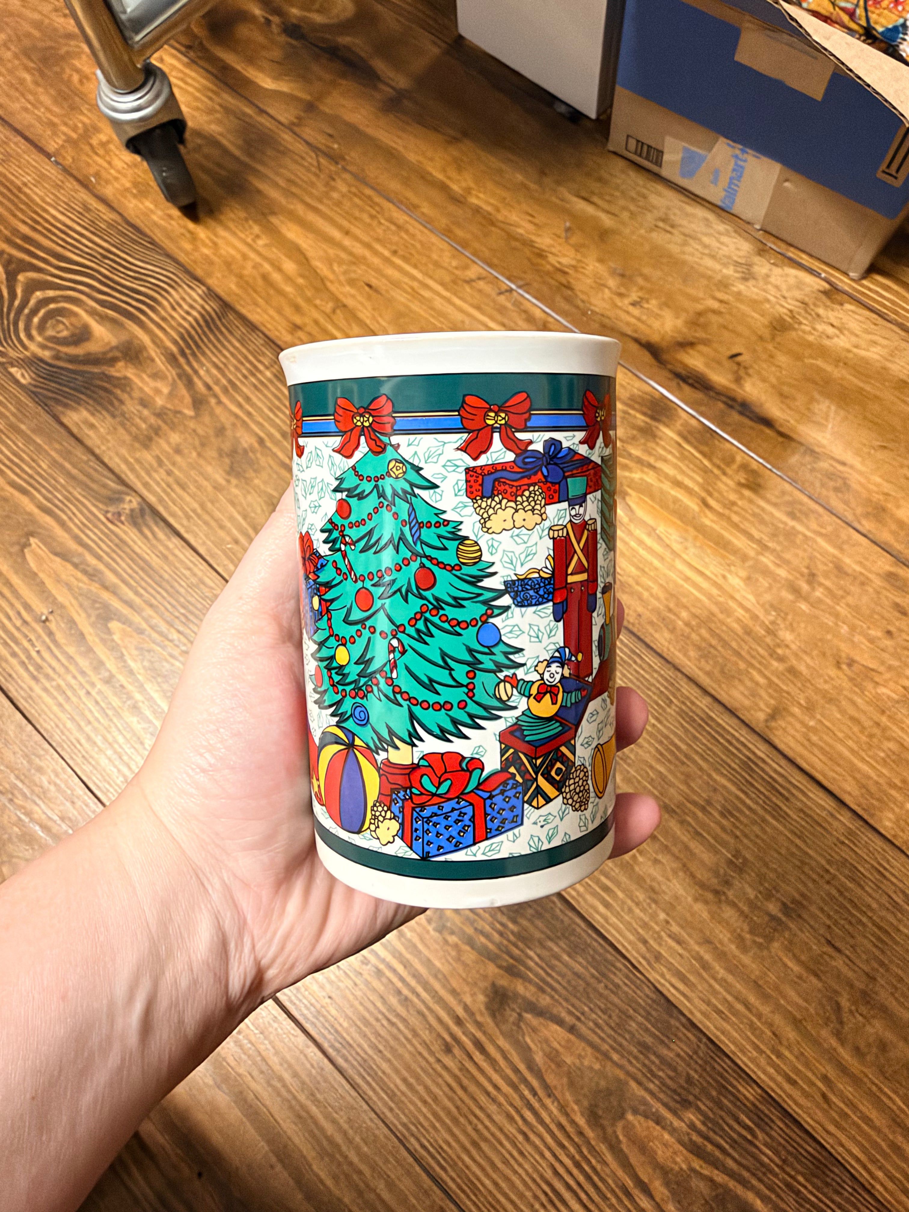 Nostalgic Christmas Toy Shop Mug