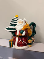 Santa's Christmas Delivery Ceramic Teapot