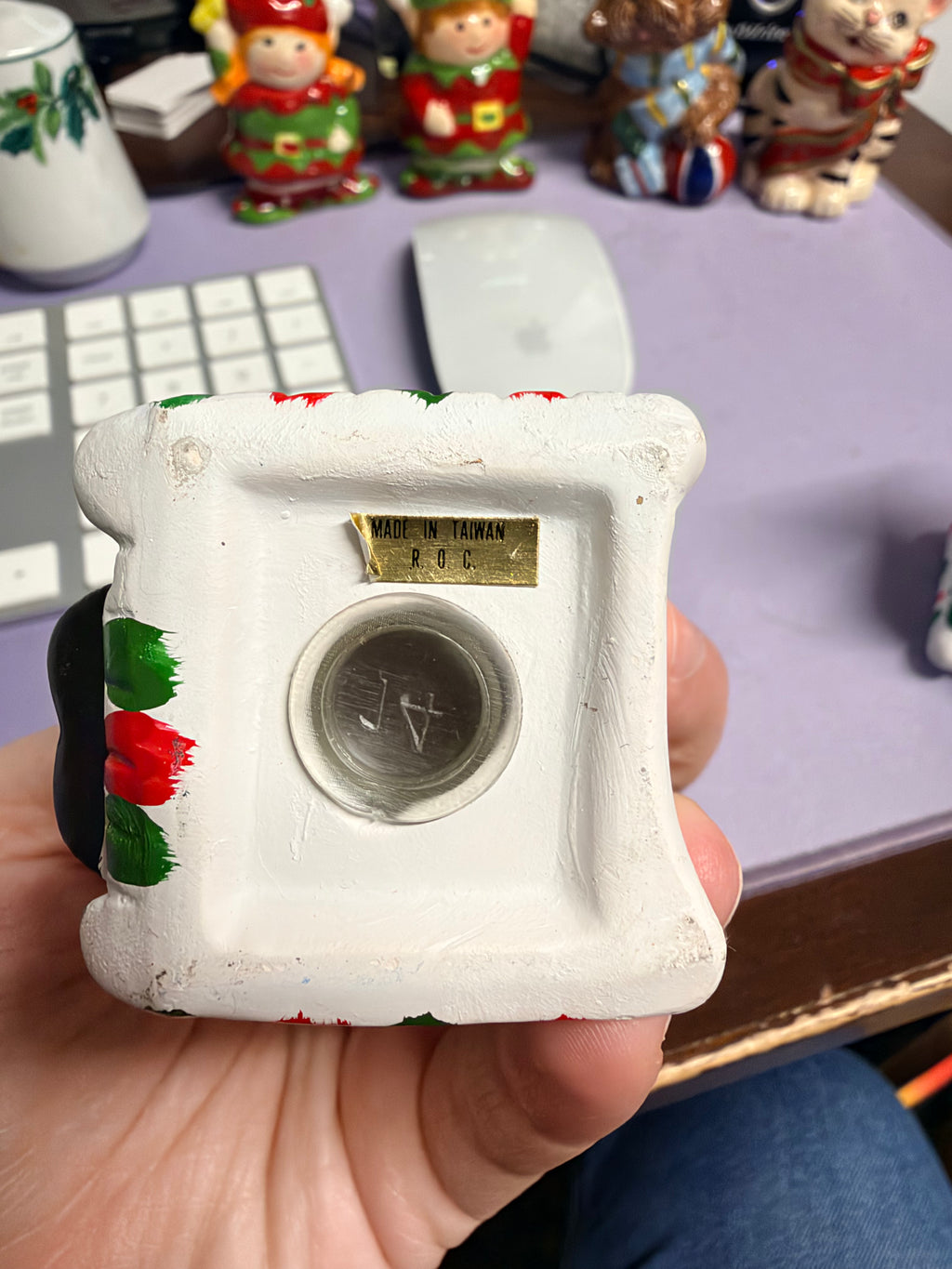 Vintage Santa & Mrs. Claus Salt & Pepper Shaker Set