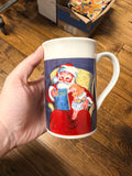 Royal Norfolk Santa's Christmas Story Ceramic Mug