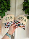 A Vintage Flair Just a Girl Hat
