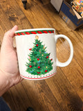 Christmas Tree with Rope Trim Mug