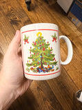Vintage Artmark Christmas Tree Mug