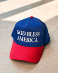 God Bless America Trucker Hat