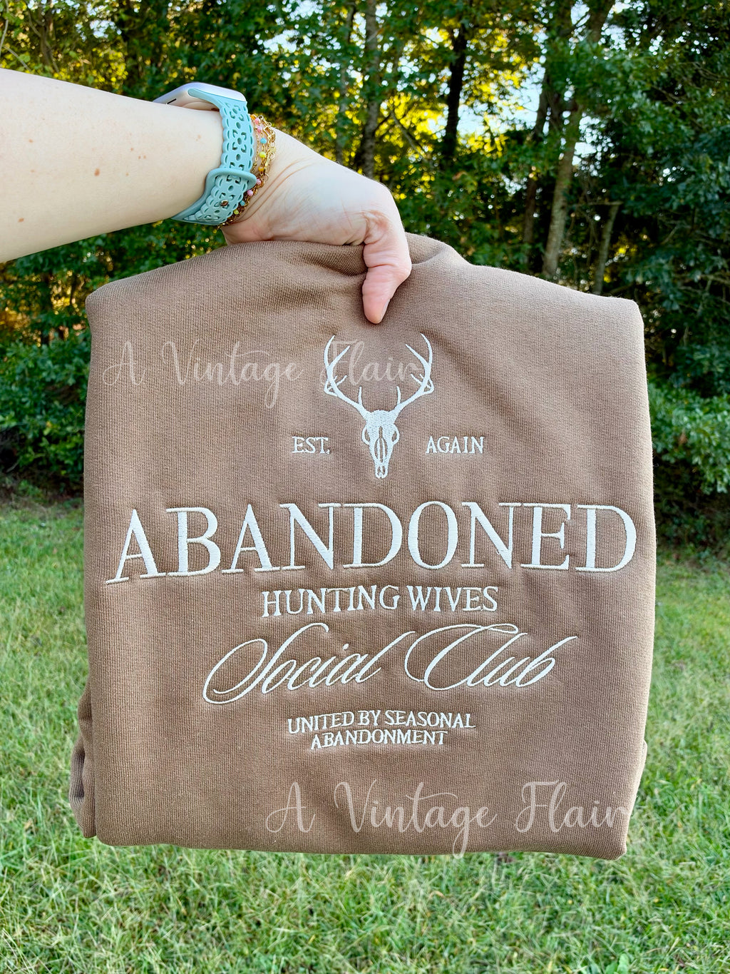A Vintage Flair Hunting Wives Sweatshirt